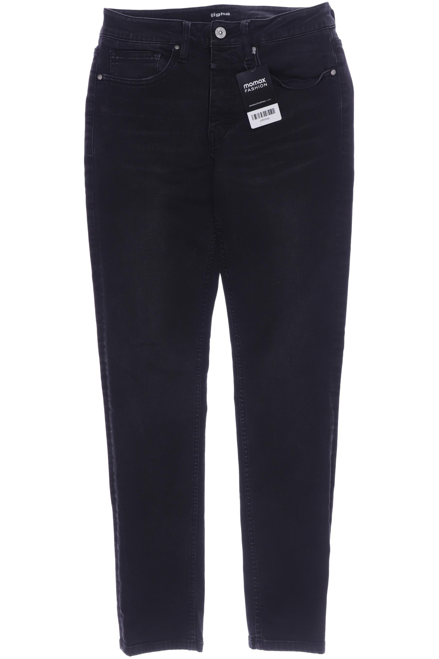 

tigha Herren Jeans, schwarz