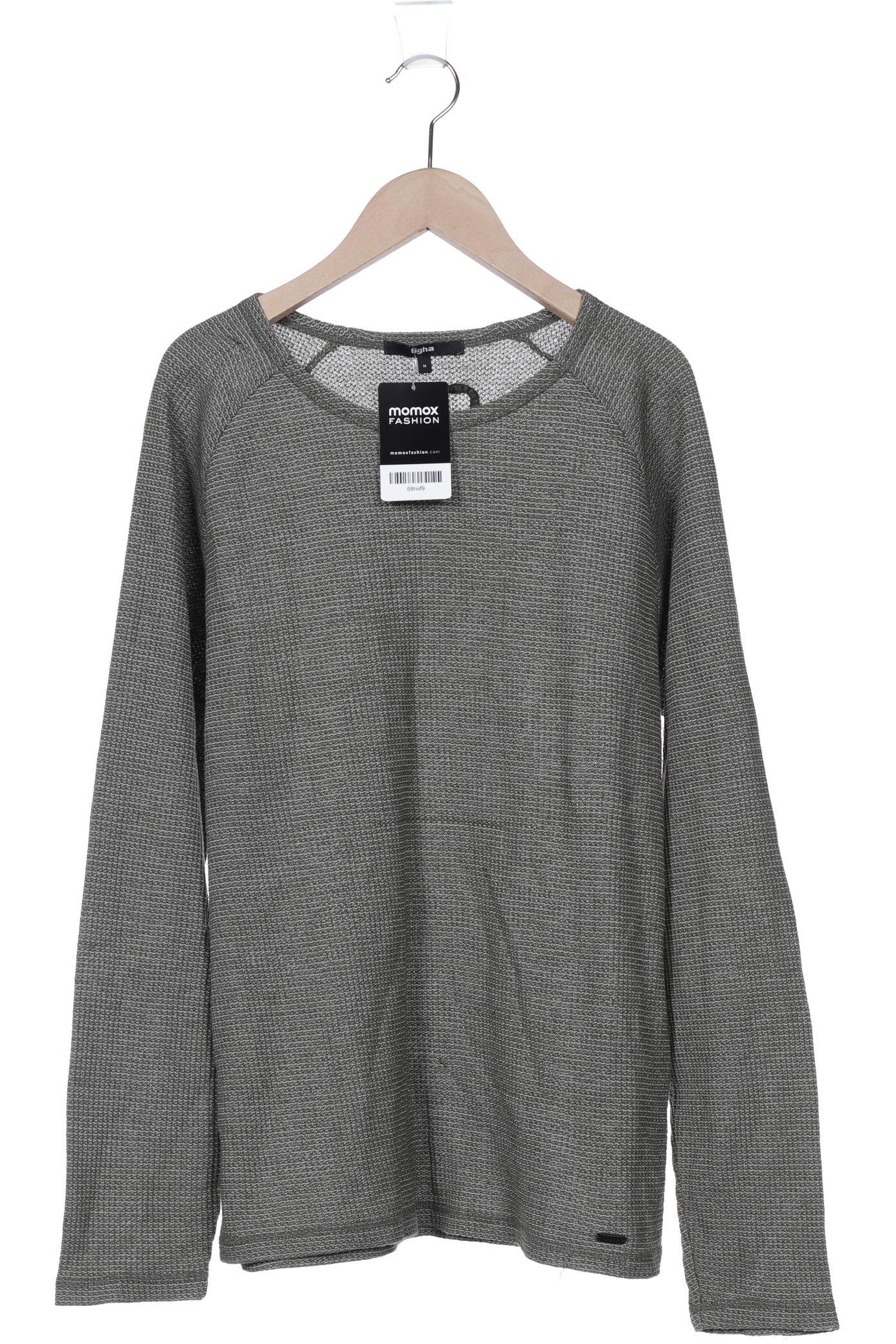 

tigha Herren Langarmshirt, grün, Gr. 48