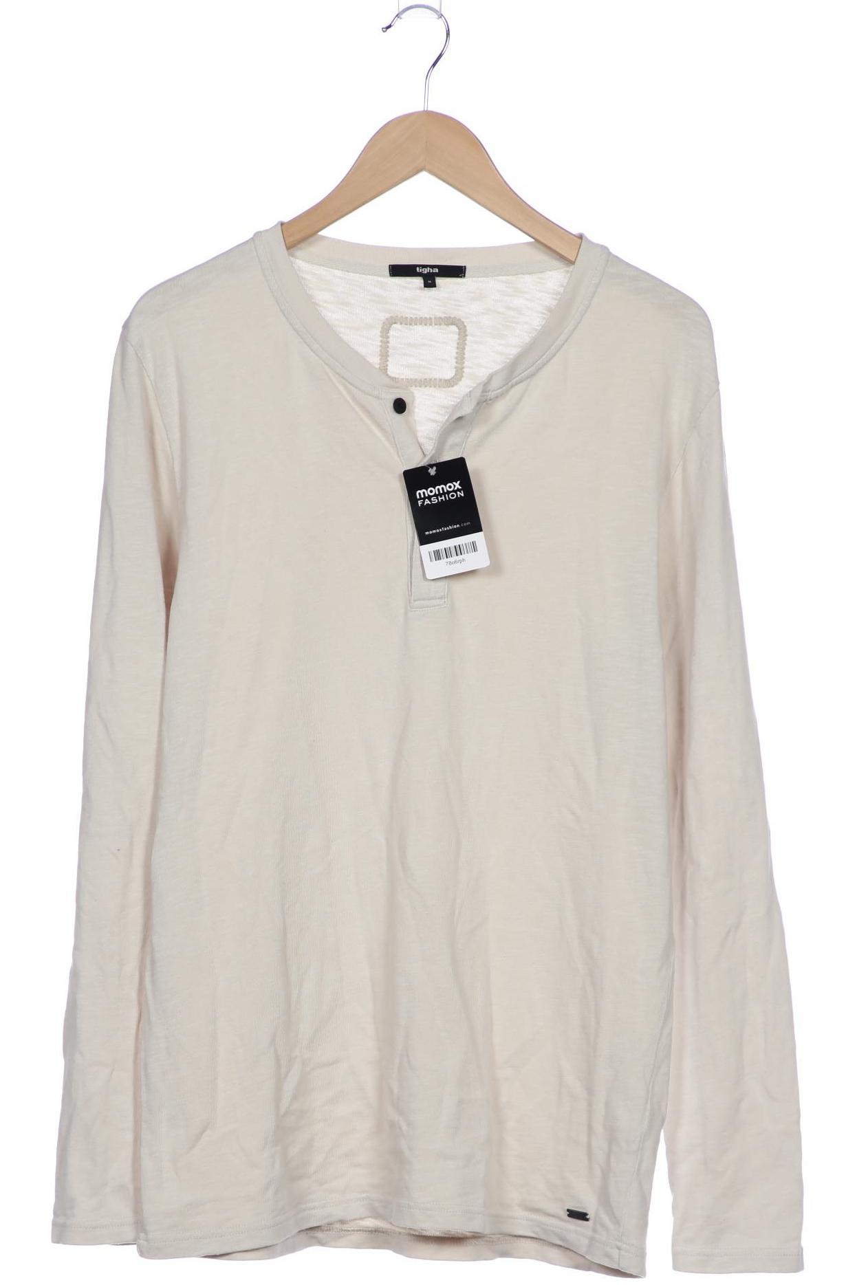 

tigha Herren Langarmshirt, cremeweiß, Gr. 48