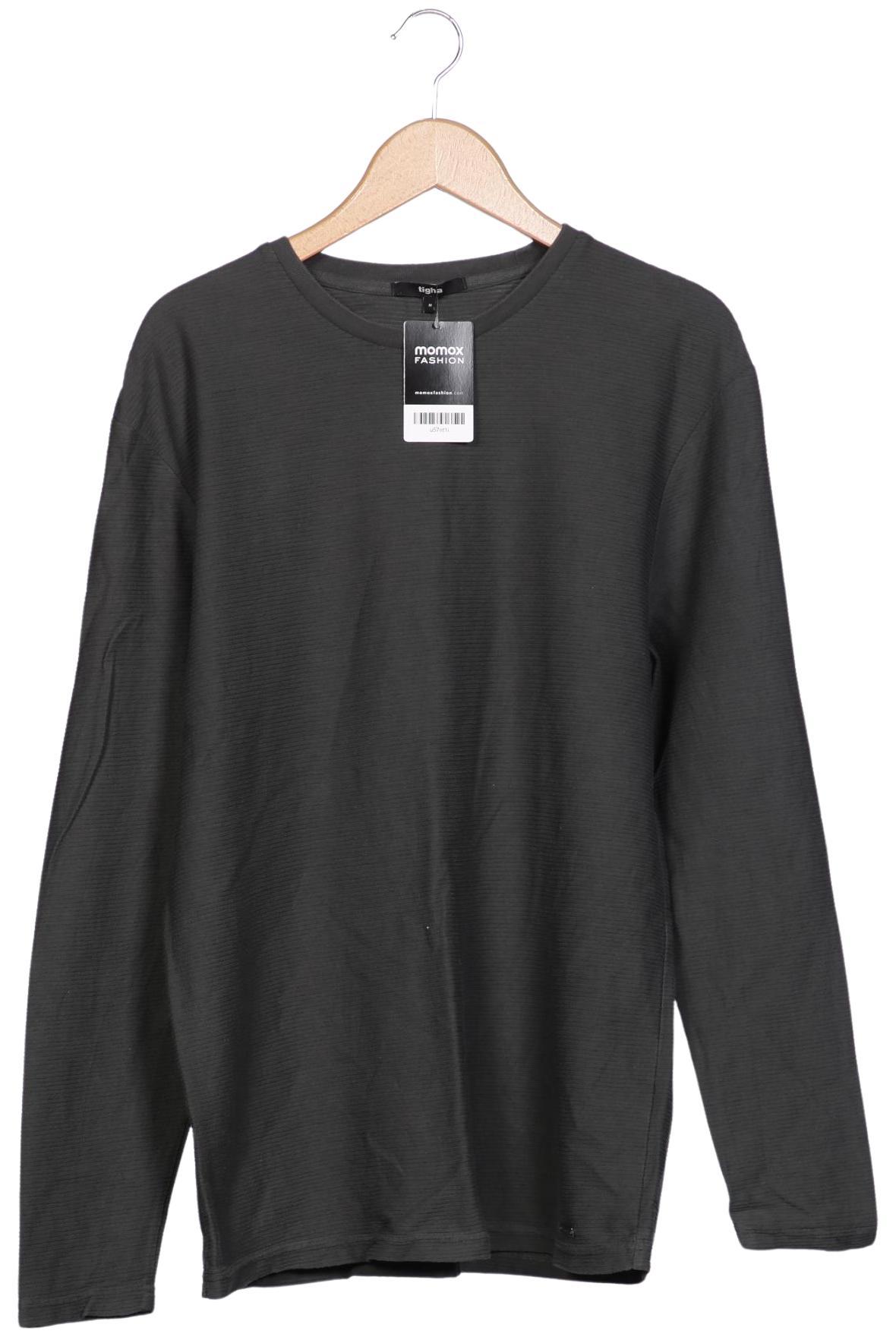 

tigha Herren Langarmshirt, grau, Gr. 48