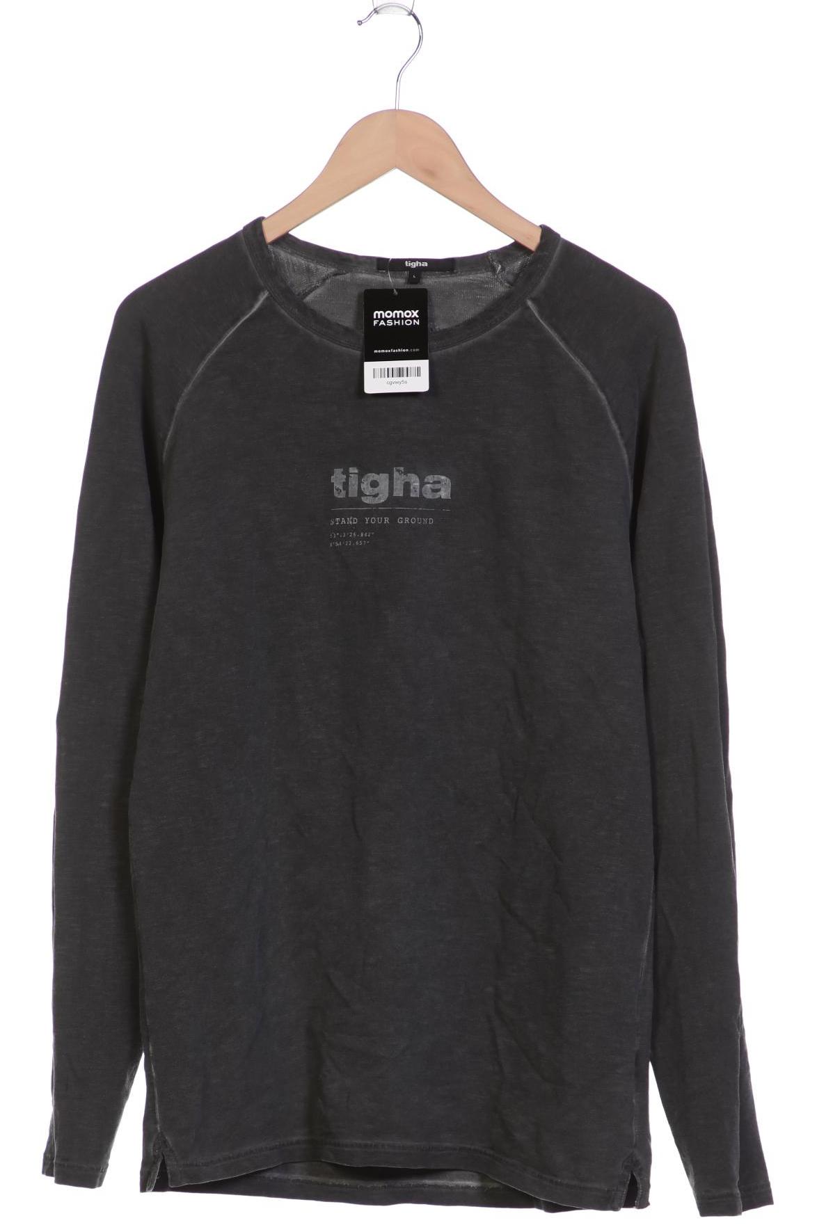 

tigha Herren Langarmshirt, grau