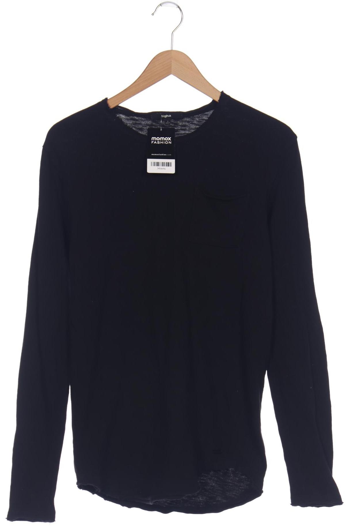 

tigha Herren Langarmshirt, schwarz