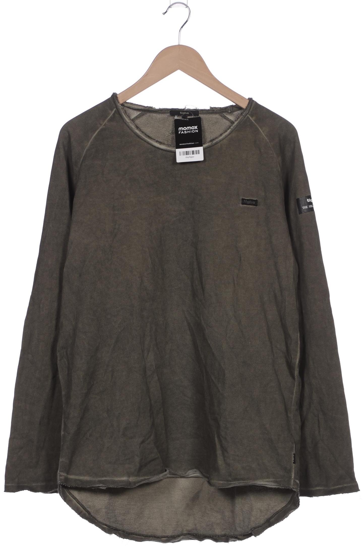 

tigha Herren Langarmshirt, grün, Gr. 52