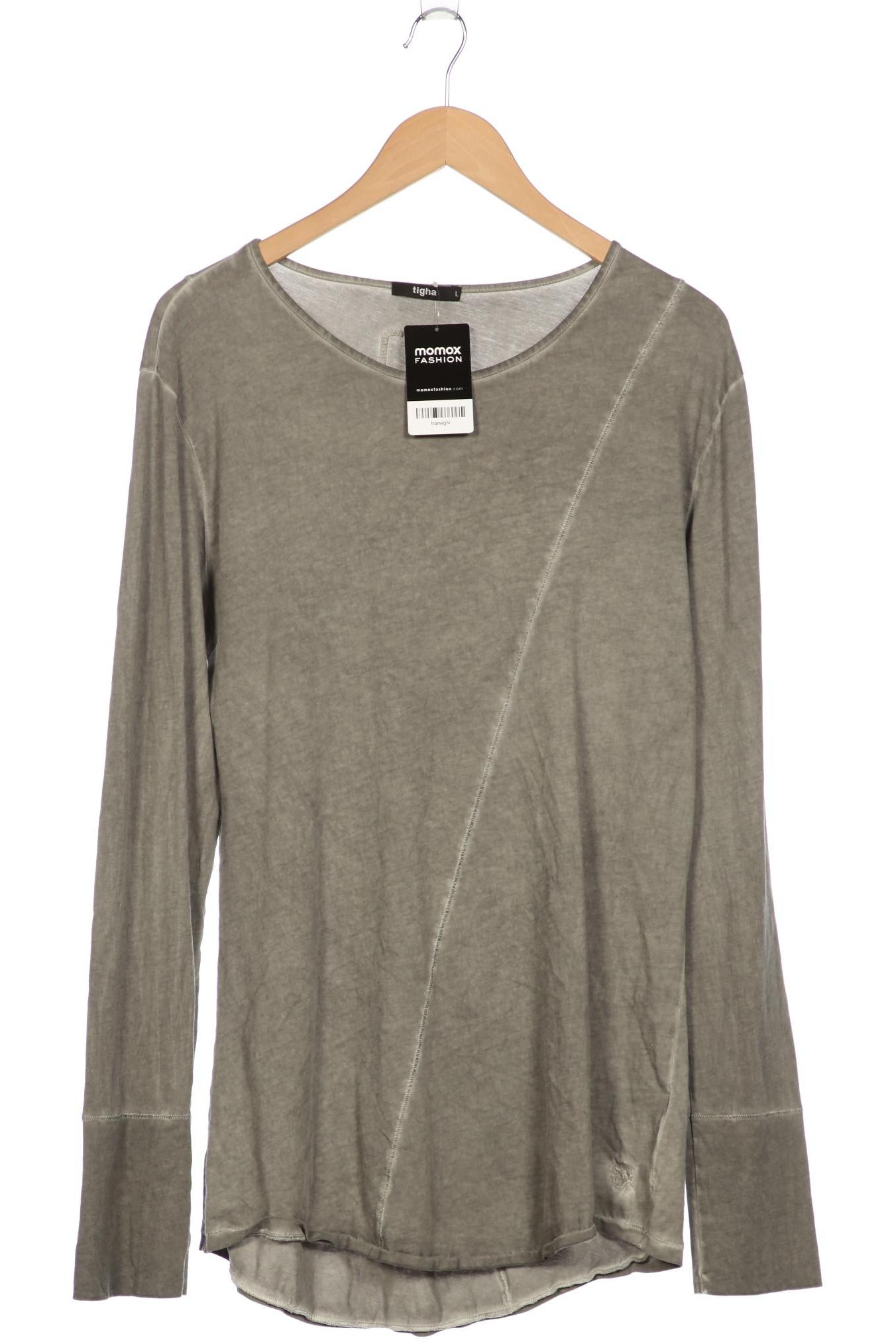 

tigha Herren Langarmshirt, grau, Gr. 52