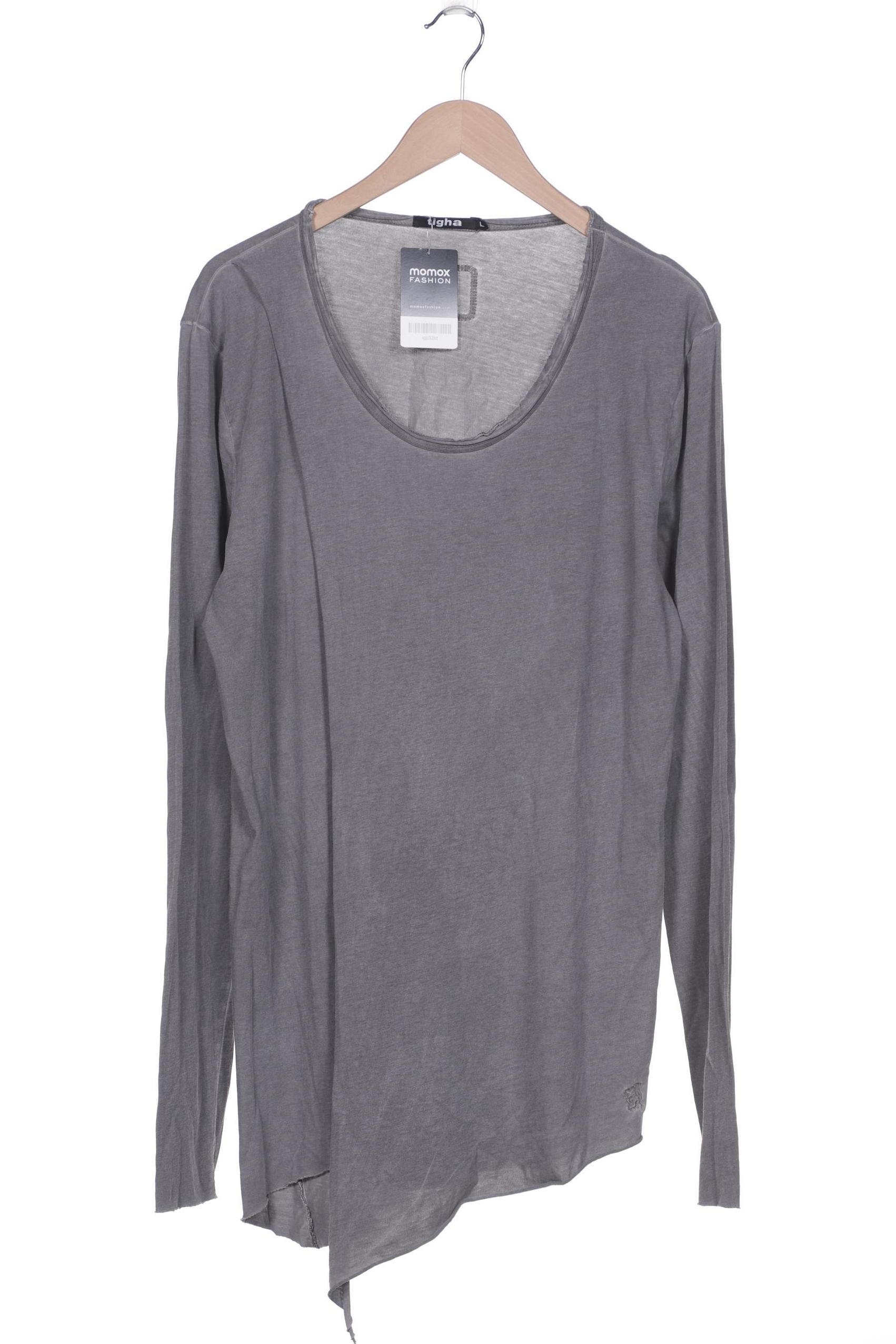 

tigha Herren Langarmshirt, grau