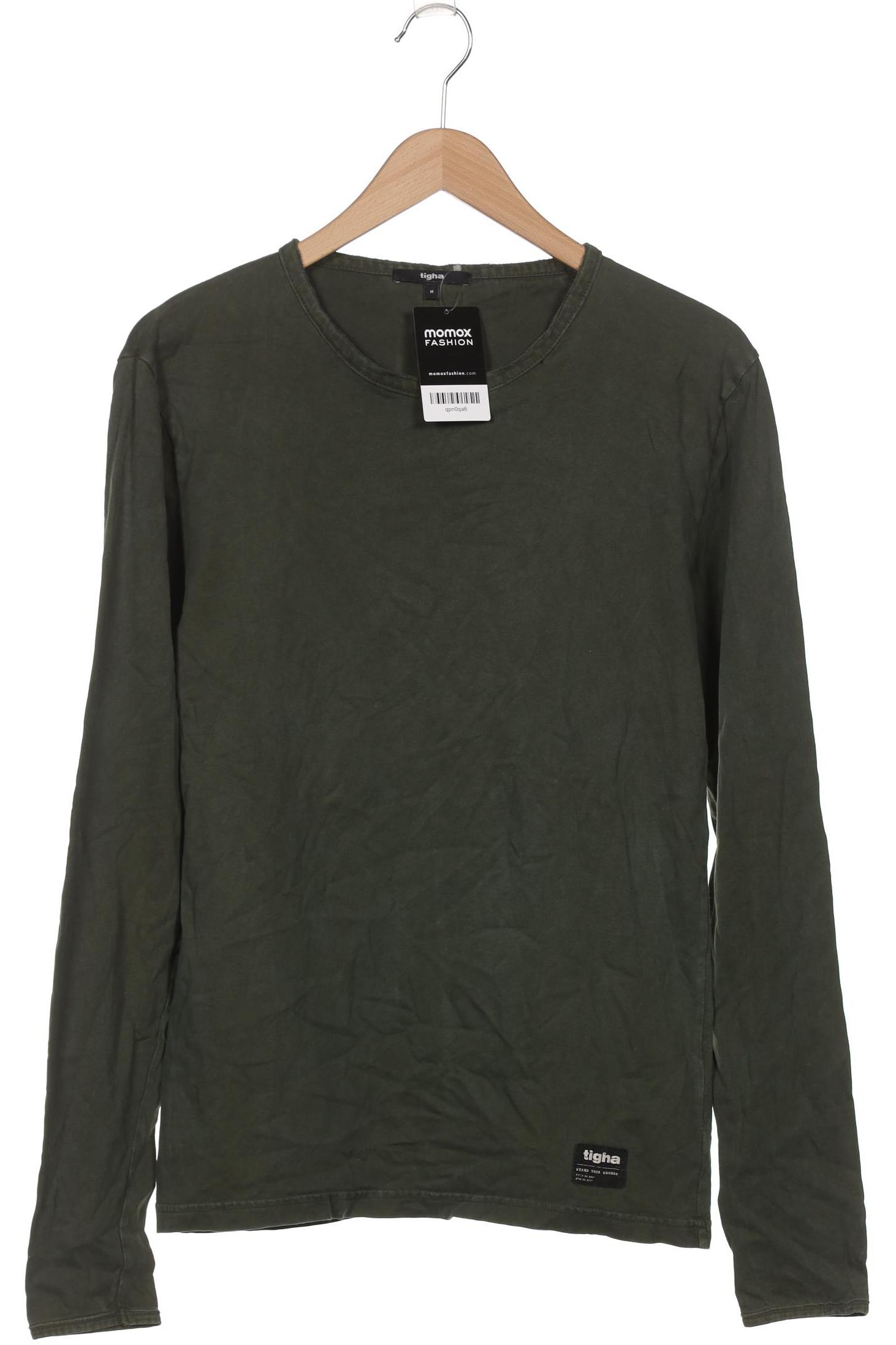 

tigha Herren Langarmshirt, grün, Gr. 48