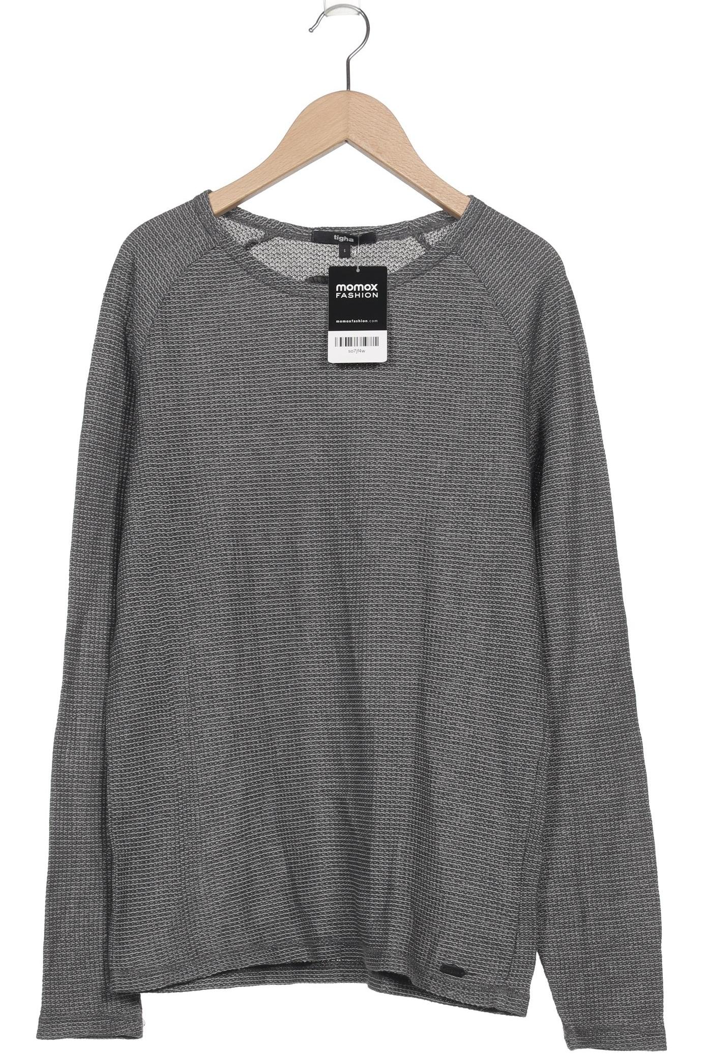 

tigha Herren Langarmshirt, grau, Gr. 46