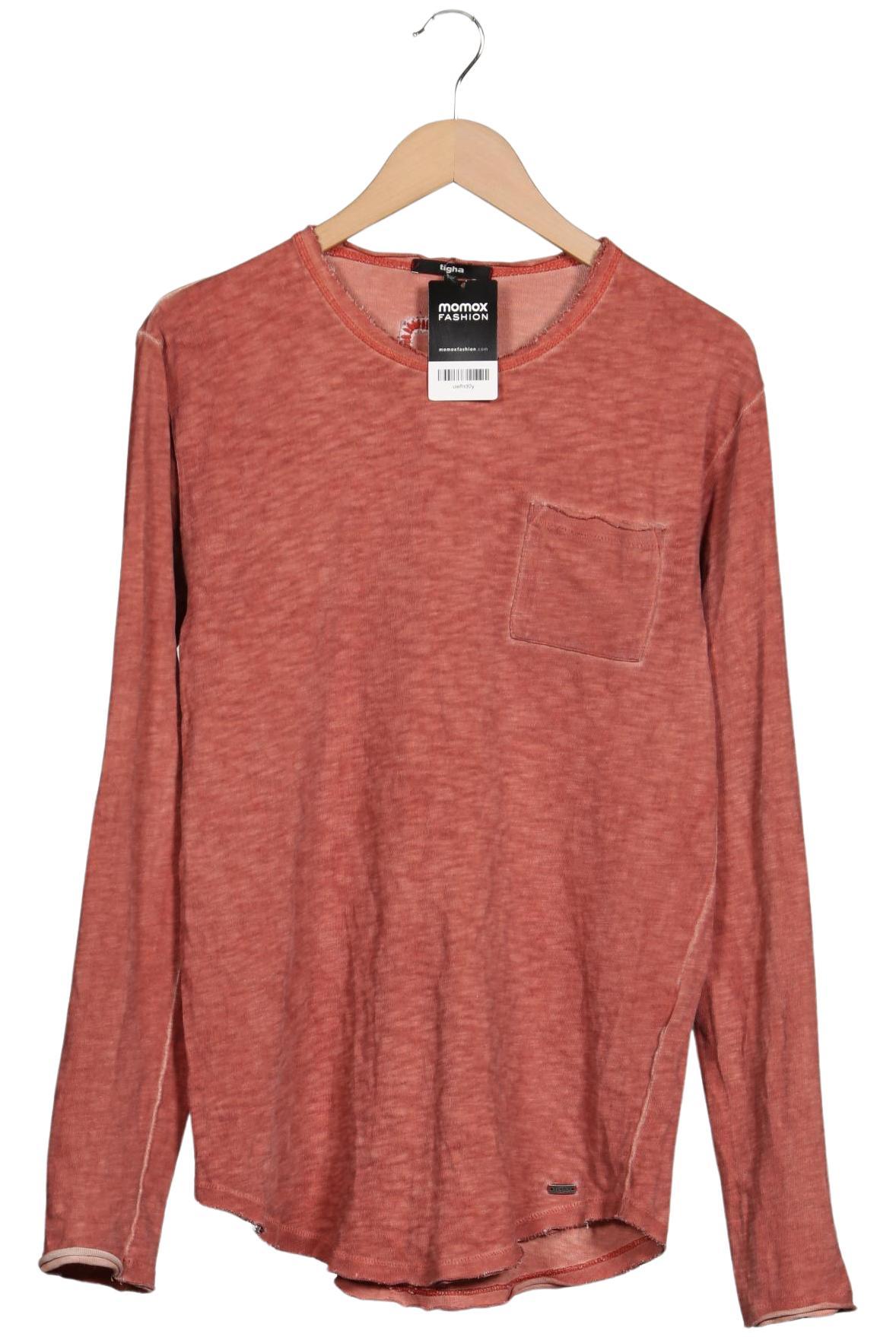 

tigha Herren Langarmshirt, rot, Gr. 48