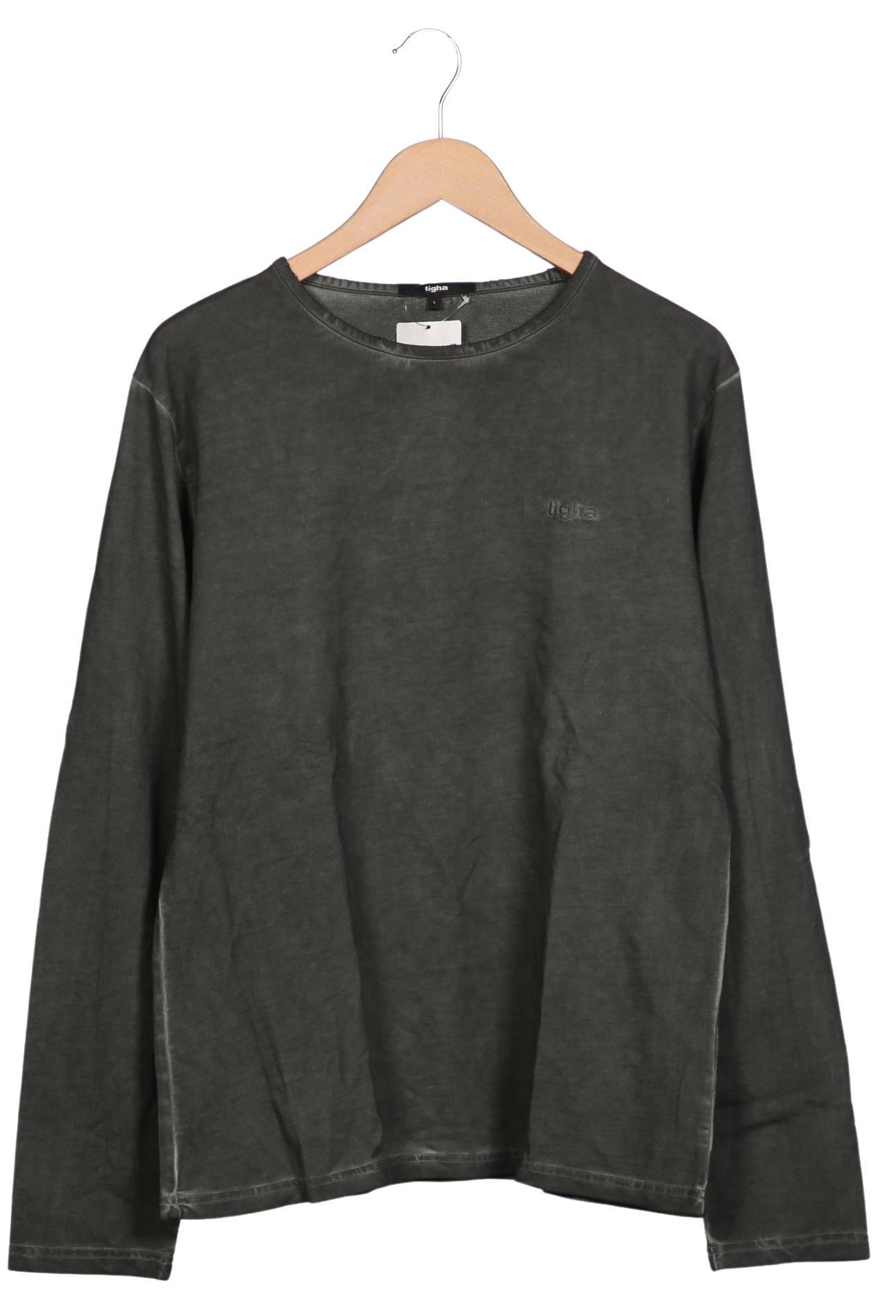 Thumbnail - tigha Herren Langarmshirt, grau, Gr. 52