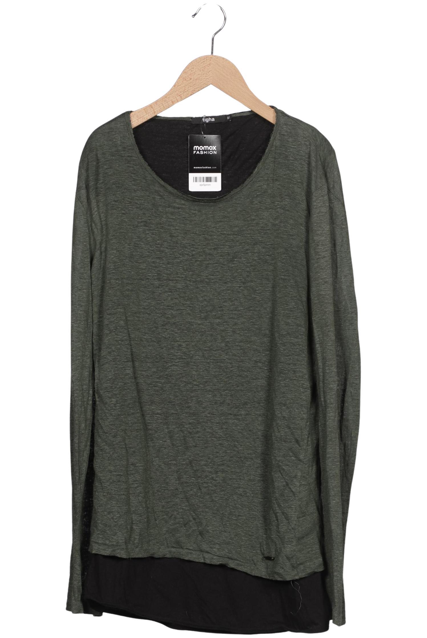 

tigha Herren Langarmshirt, grün, Gr. 48