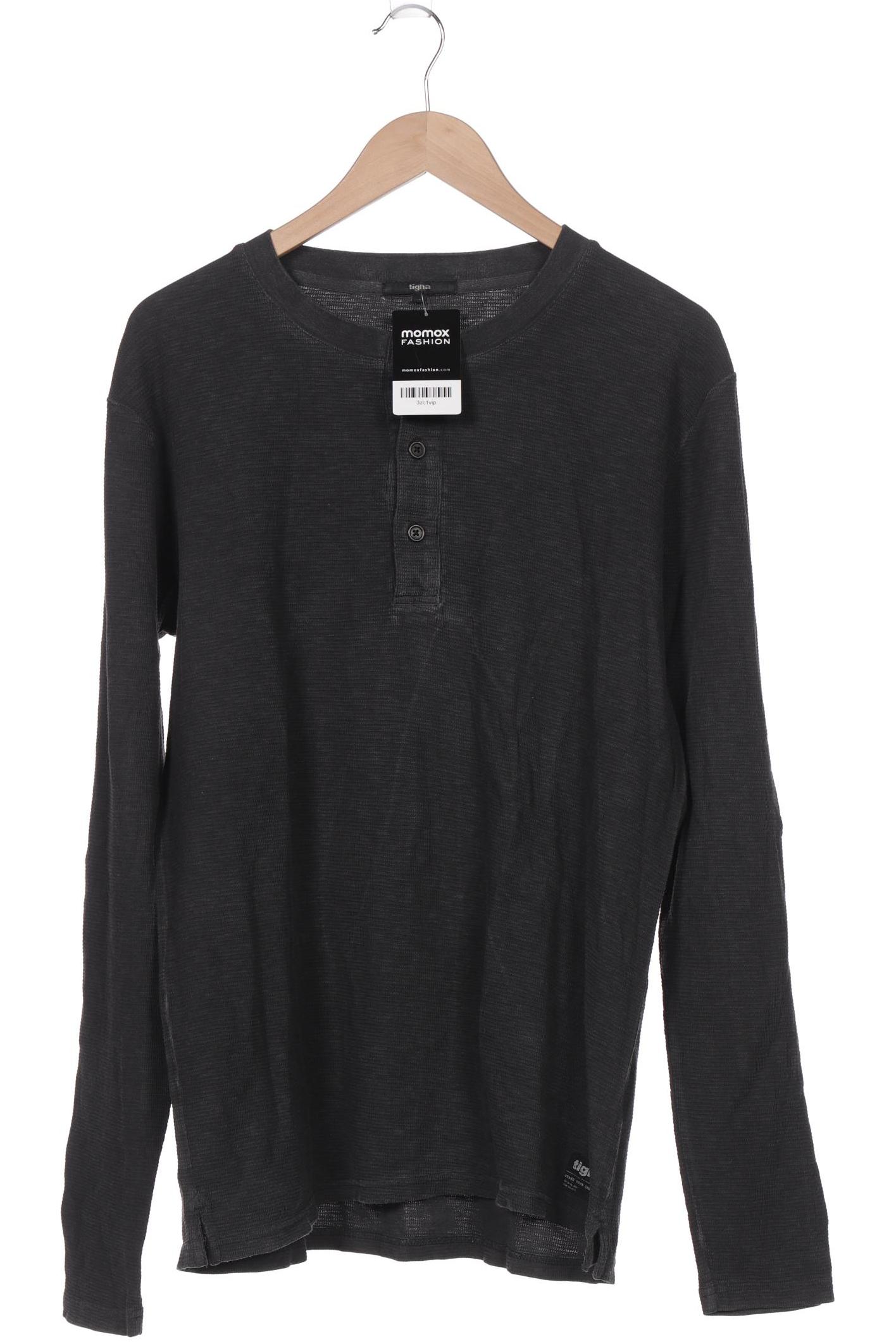 

tigha Herren Langarmshirt, grau