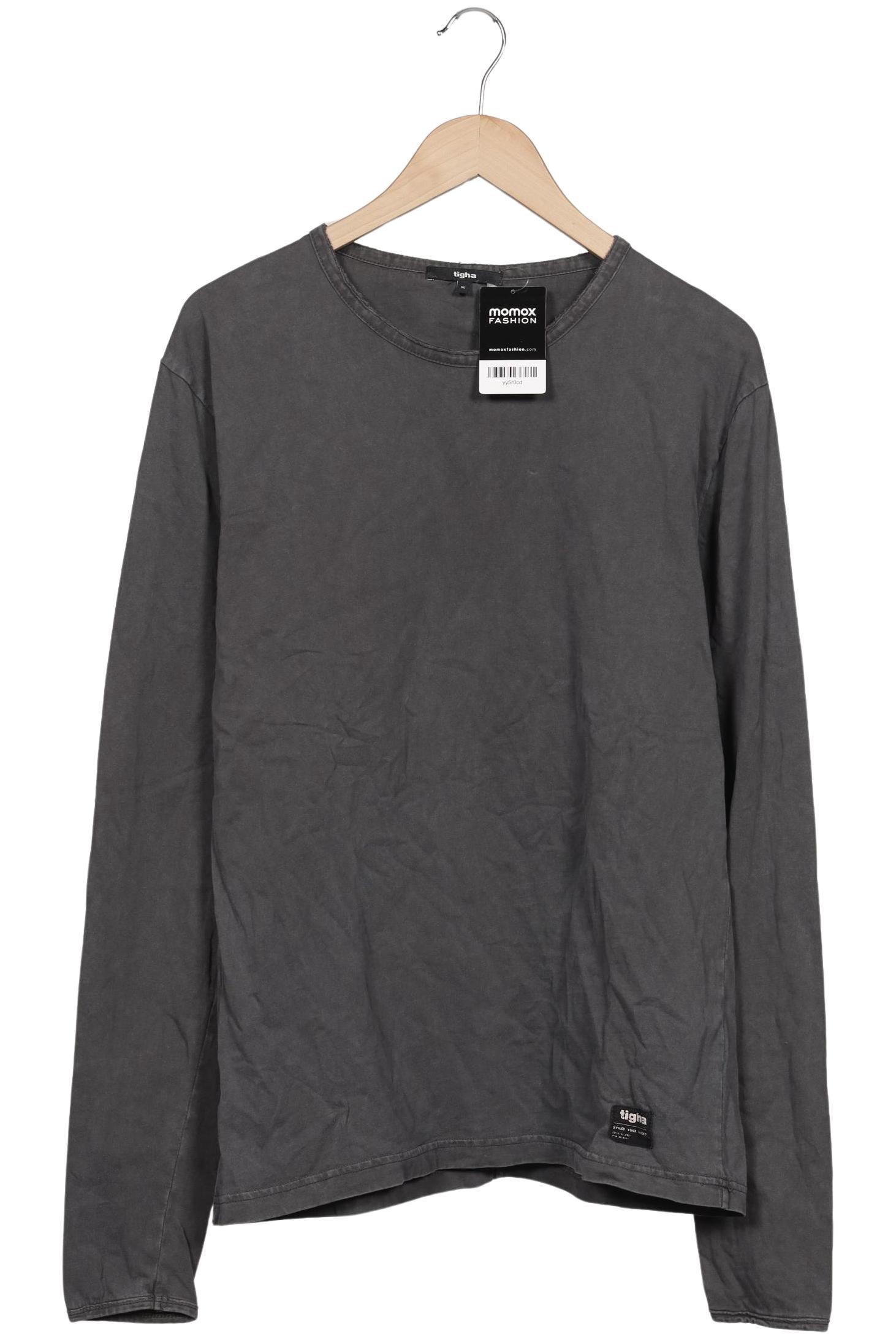 

tigha Herren Langarmshirt, grau, Gr. 54