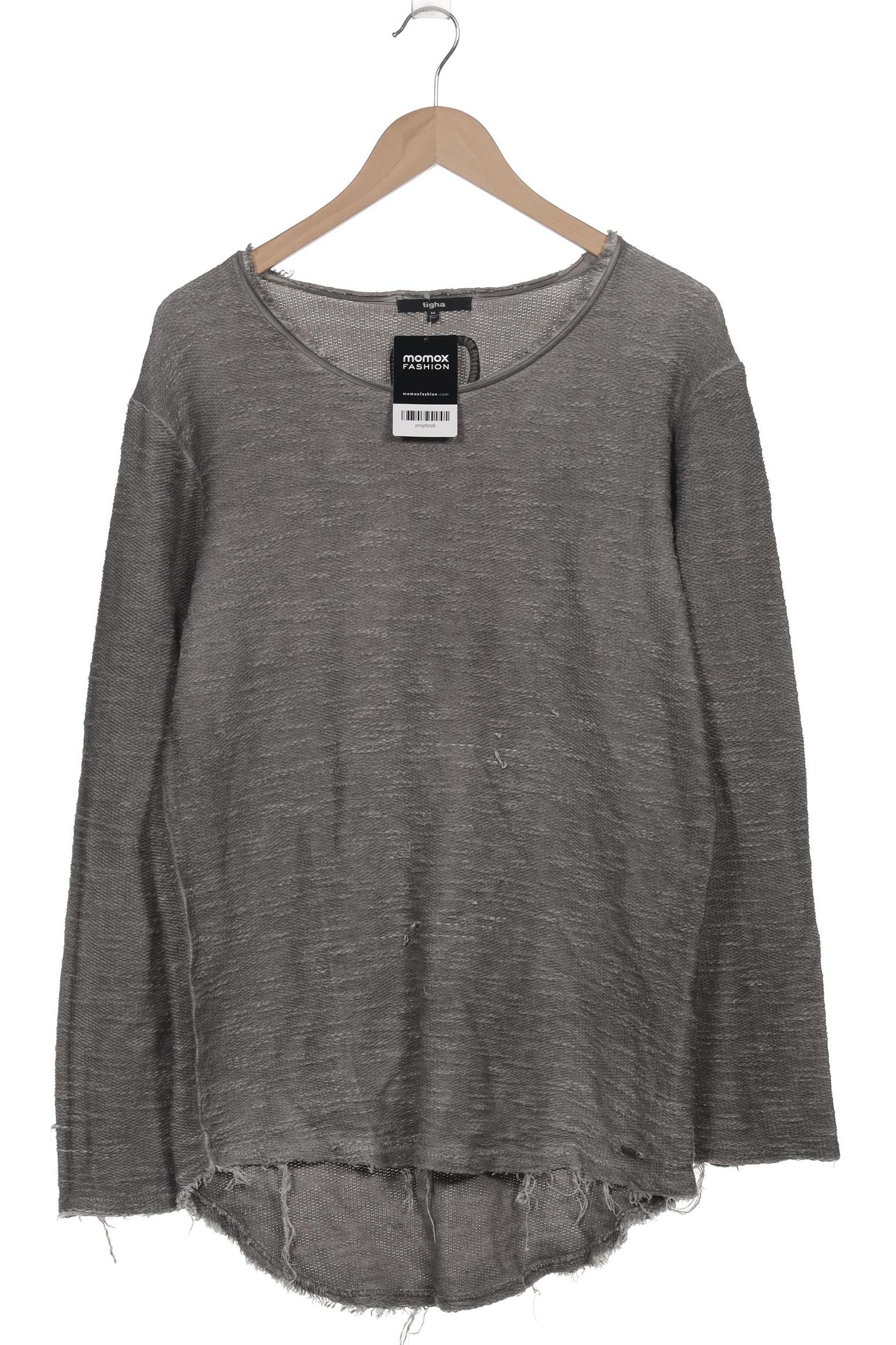 

tigha Herren Langarmshirt, grau, Gr. 48