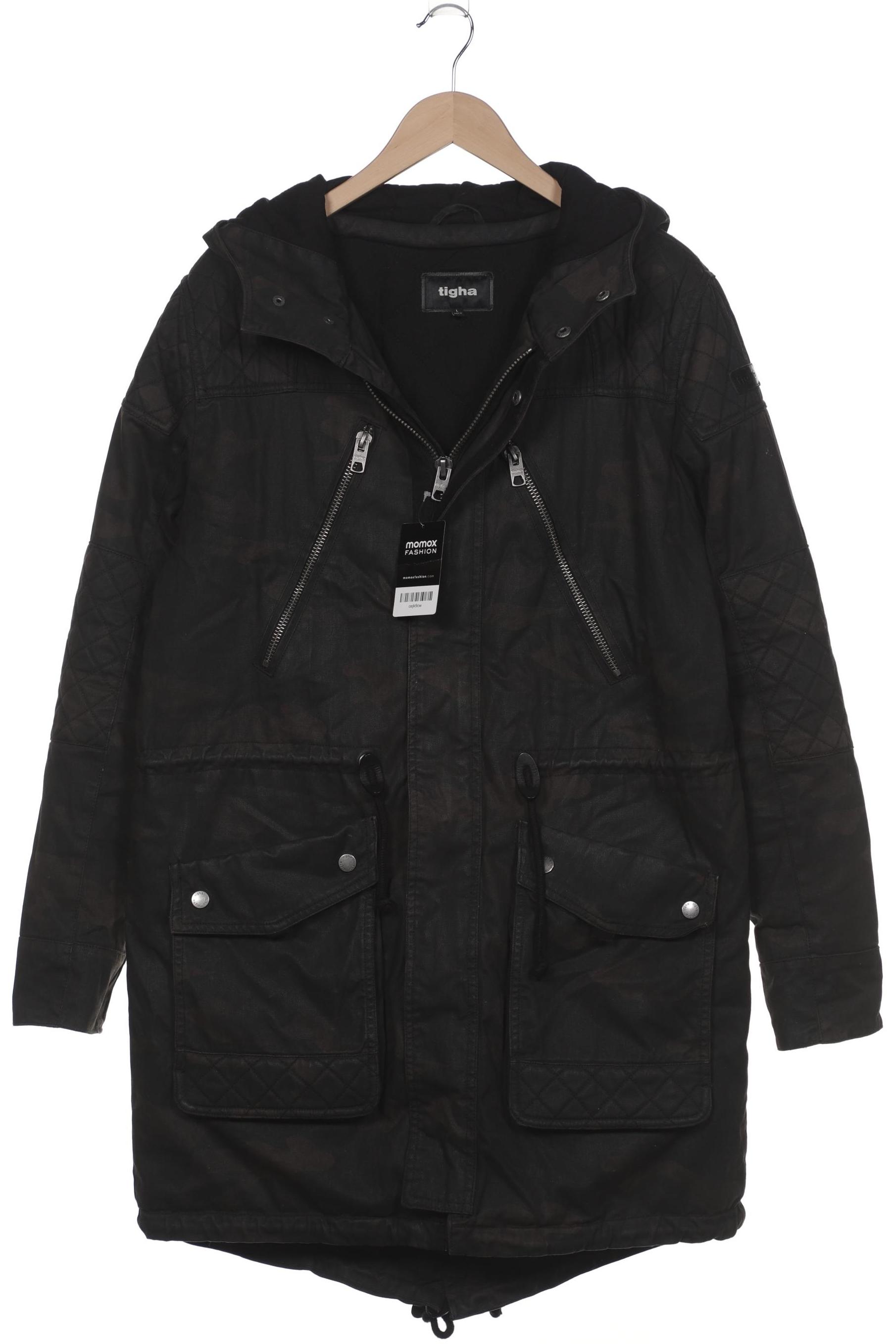 

tigha Herren Mantel, schwarz, Gr. 52