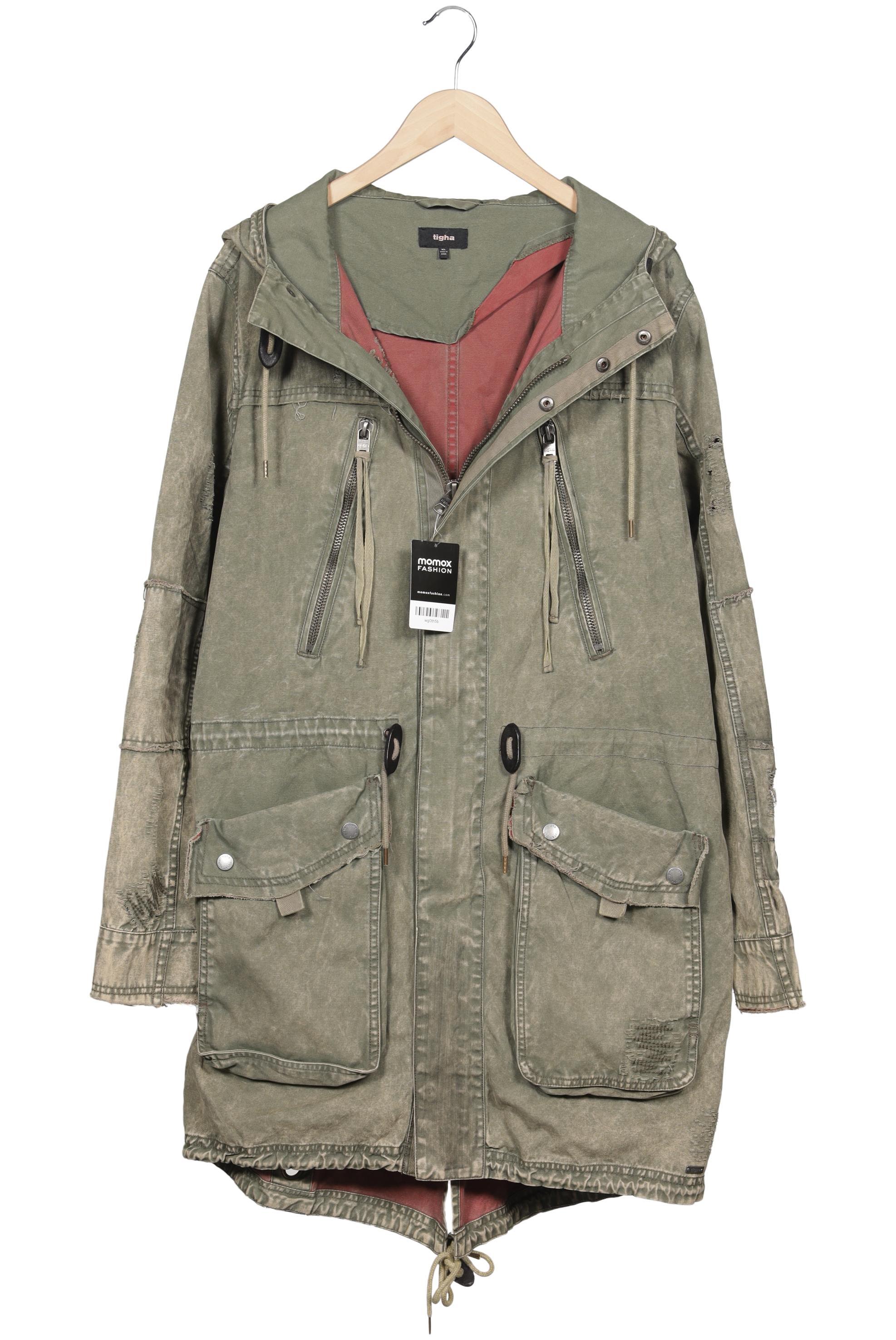 

tigha Herren Mantel, grün, Gr. 54