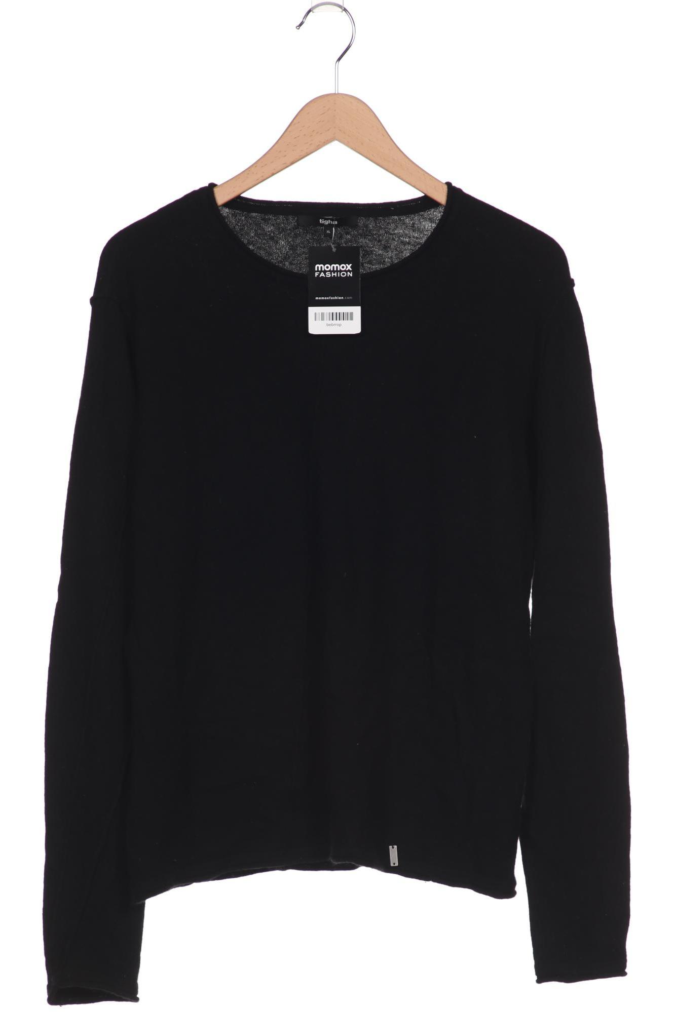 

tigha Herren Pullover, schwarz