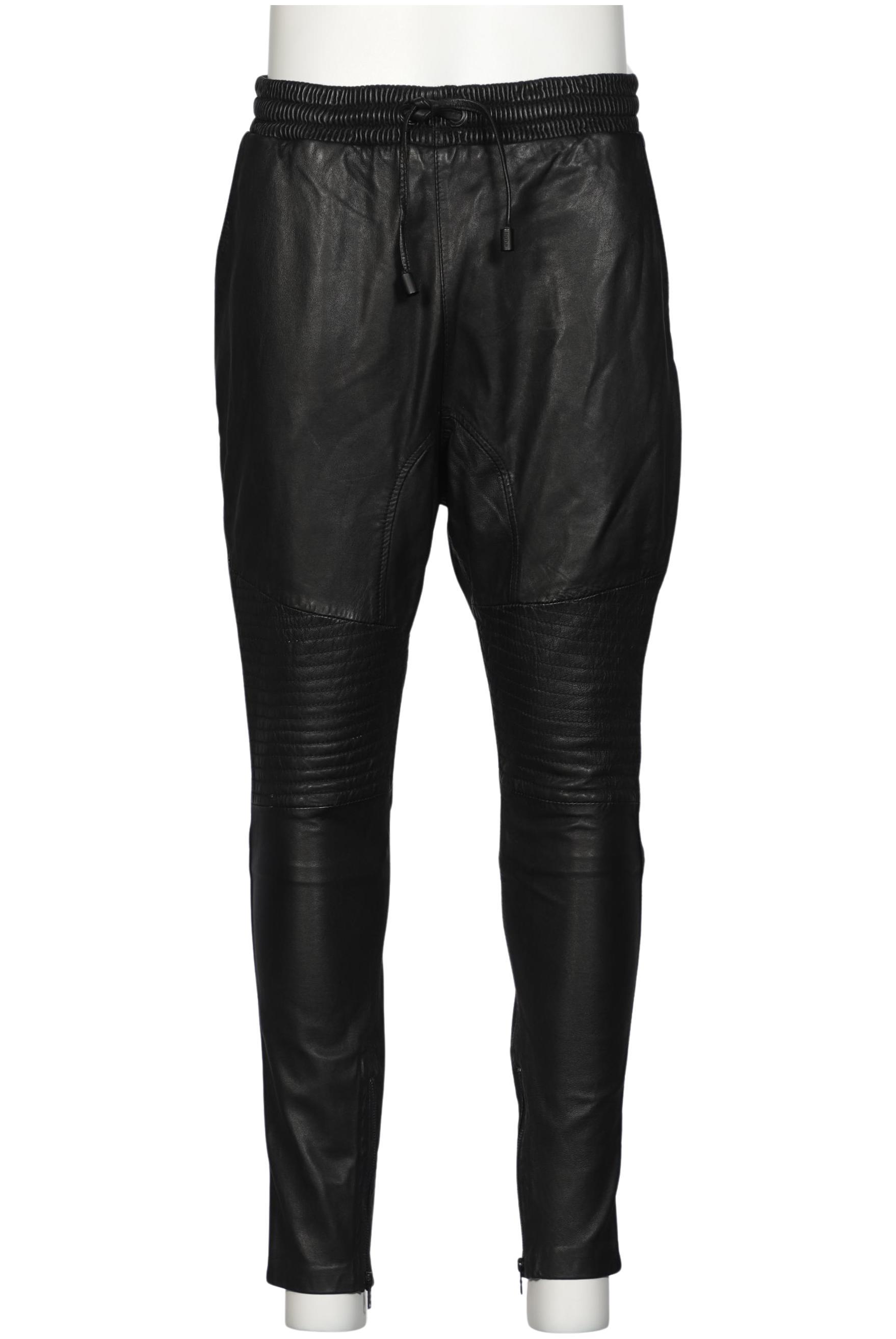 

tigha Herren Stoffhose, schwarz, Gr. 0