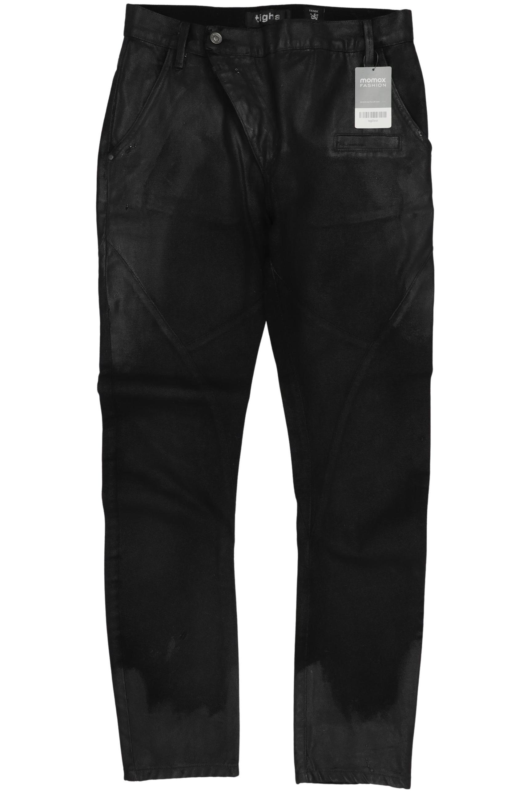 

tigha Herren Stoffhose, schwarz, Gr. 31