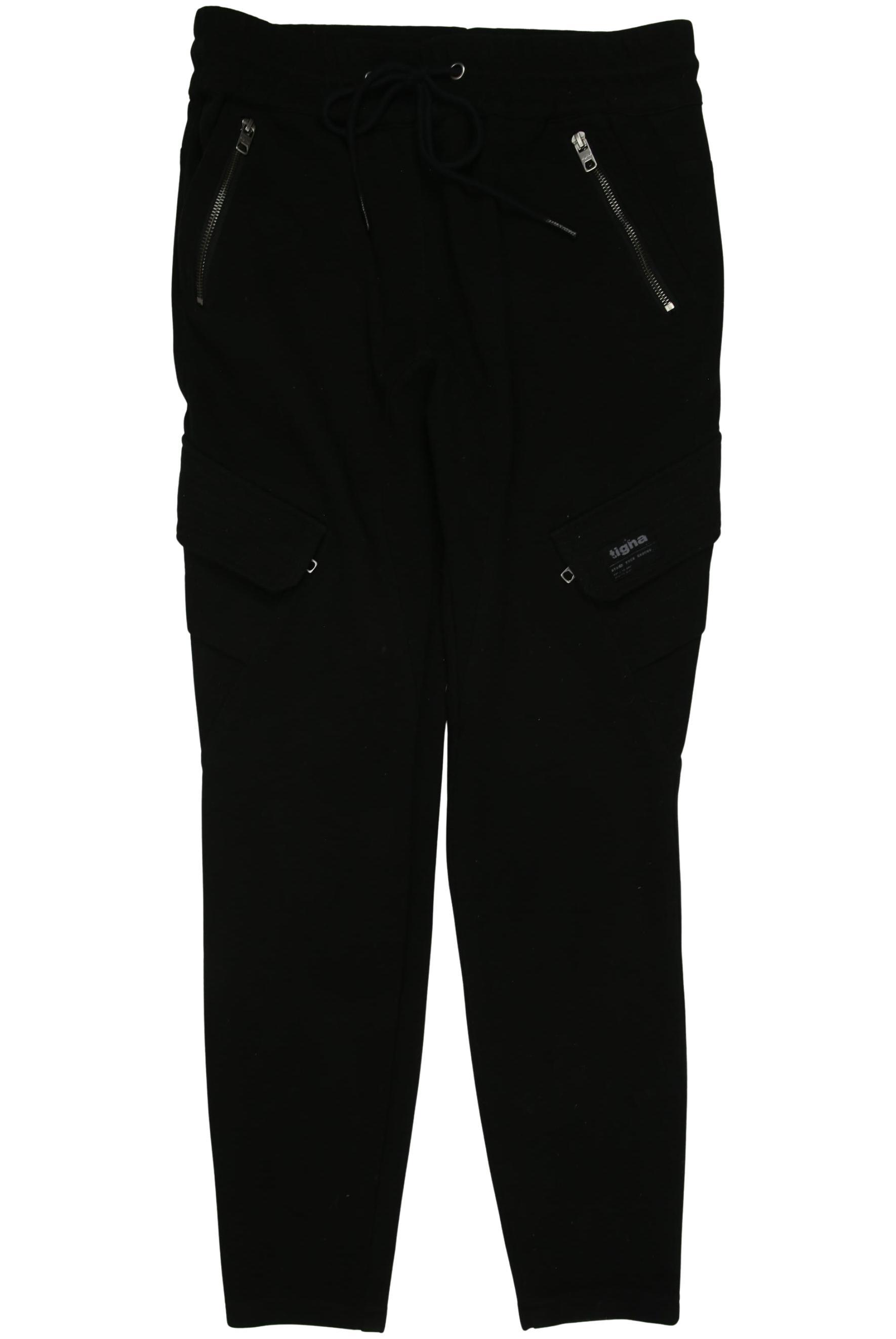 

tigha Herren Stoffhose, schwarz, Gr. 0