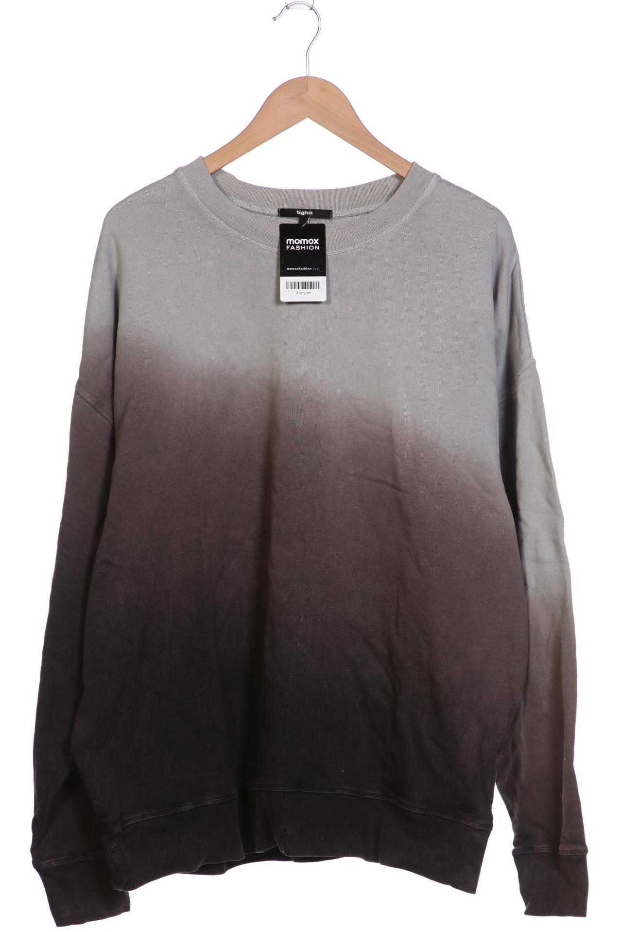 

tigha Herren Sweatshirt, grau, Gr. 52