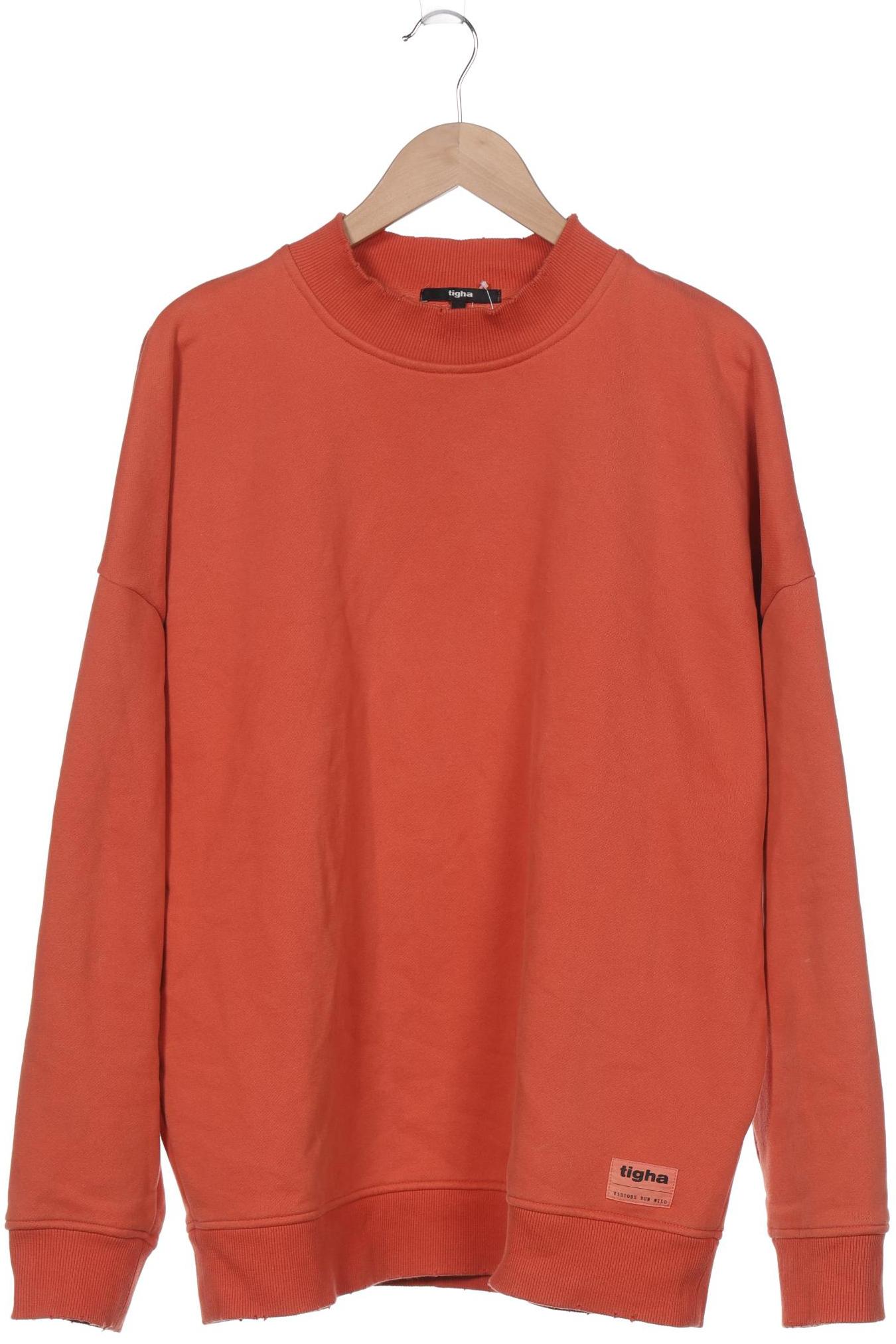 

tigha Herren Sweatshirt, orange, Gr. 52