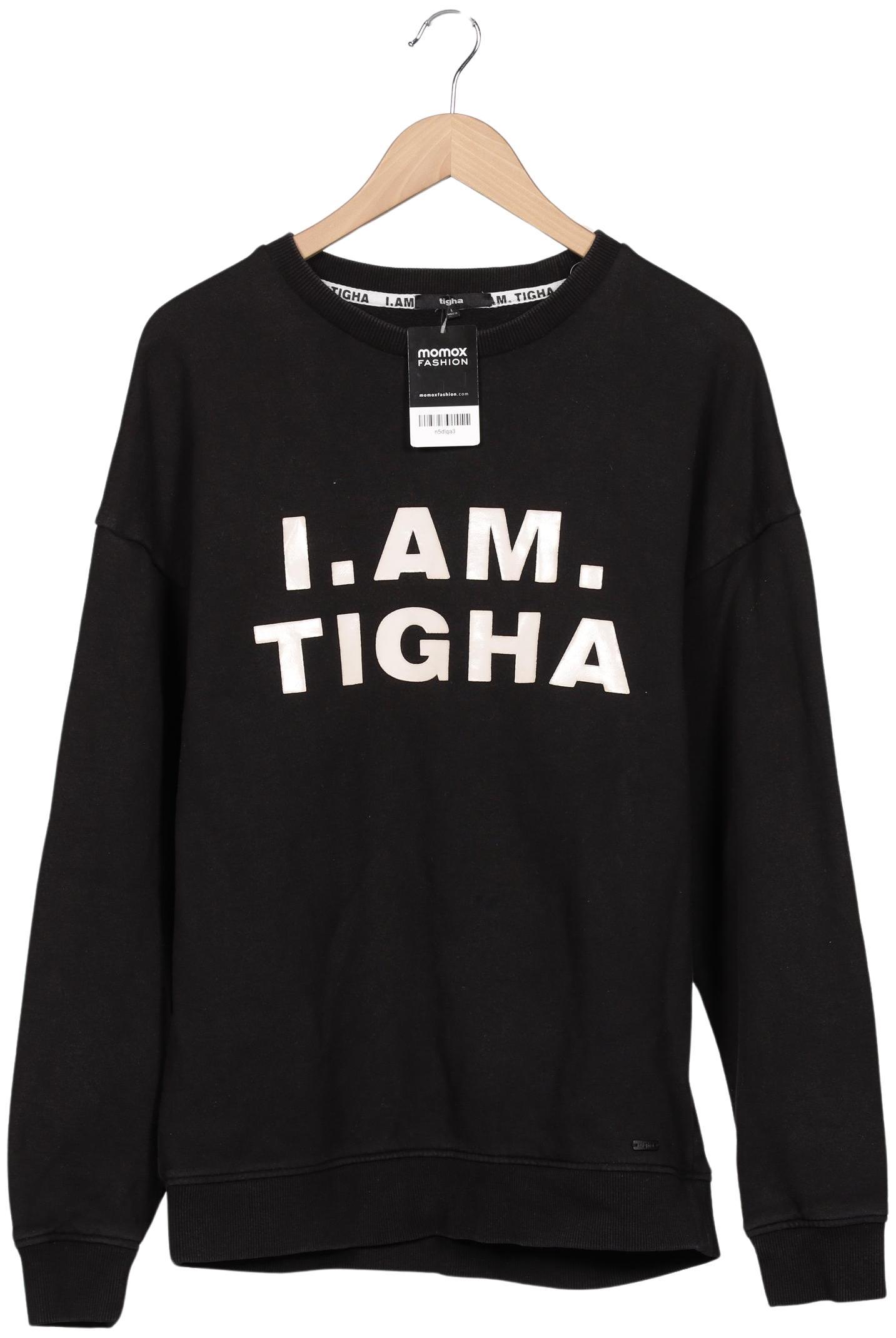 

tigha Herren Sweatshirt, schwarz, Gr. 52
