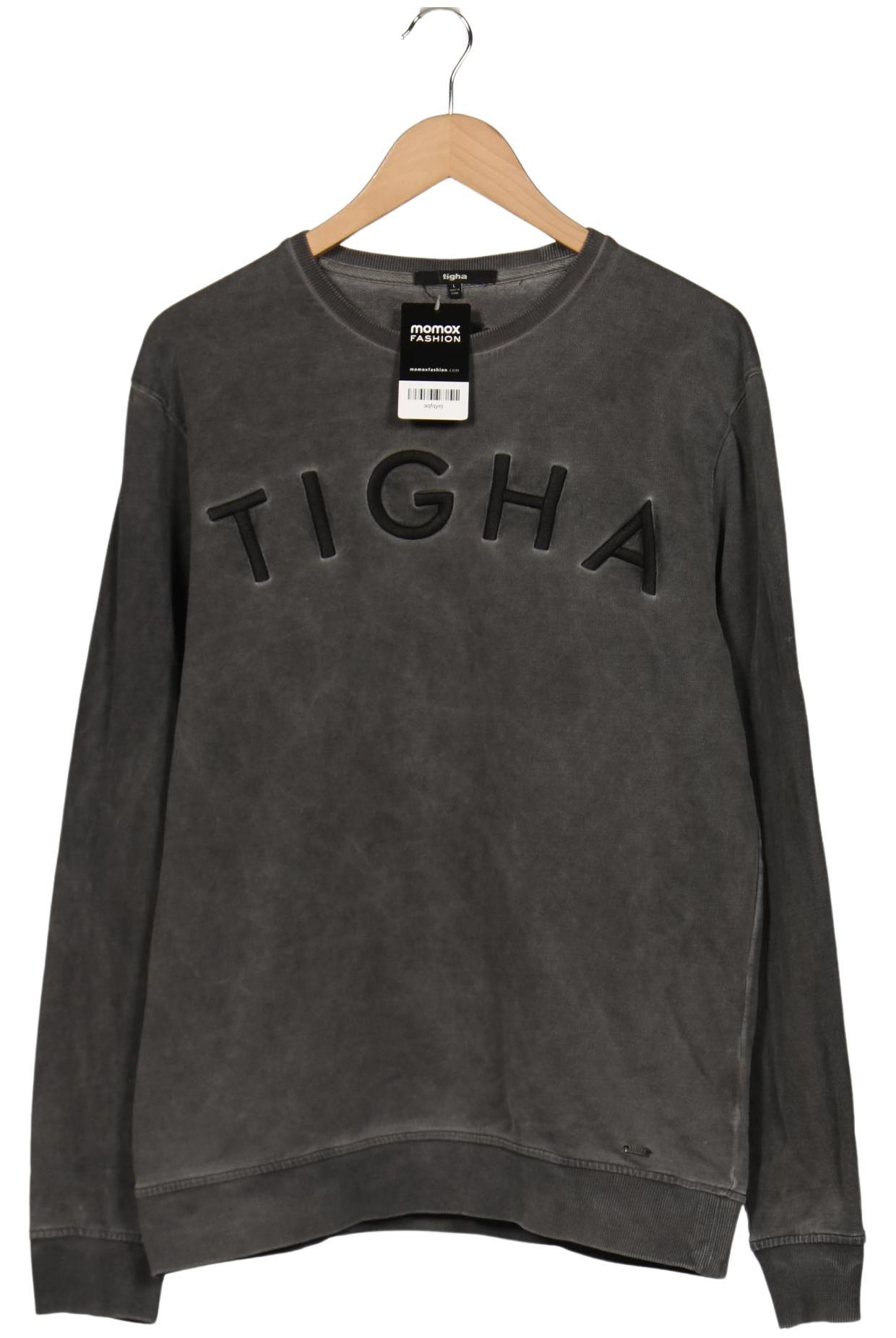 

tigha Herren Sweatshirt, grau, Gr. 52