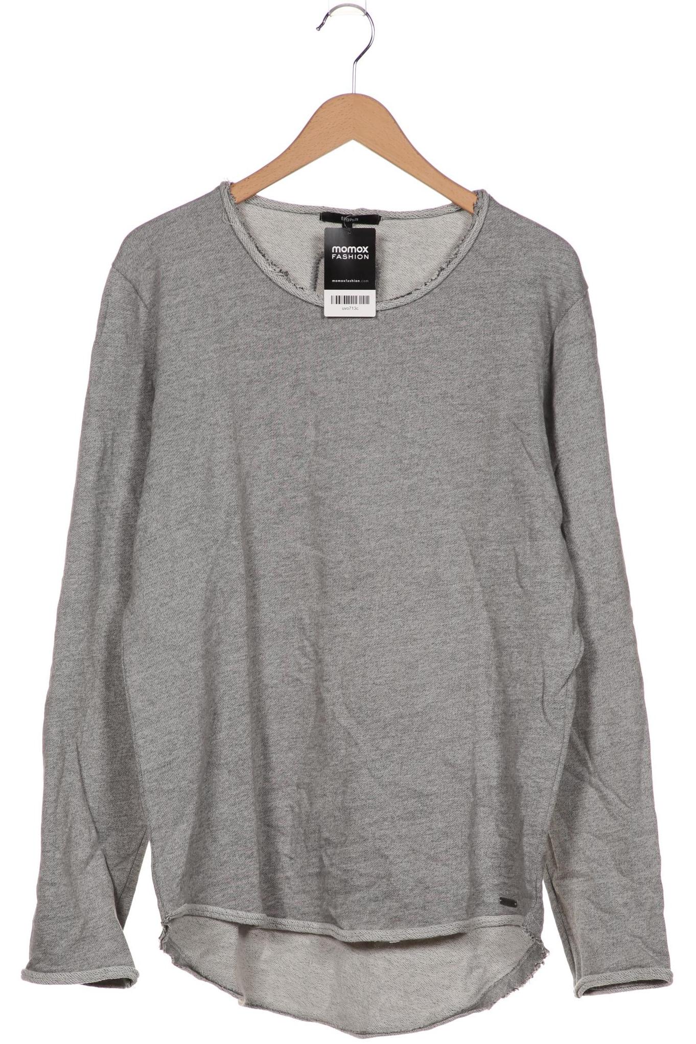 

tigha Herren Sweatshirt, grau, Gr. 52