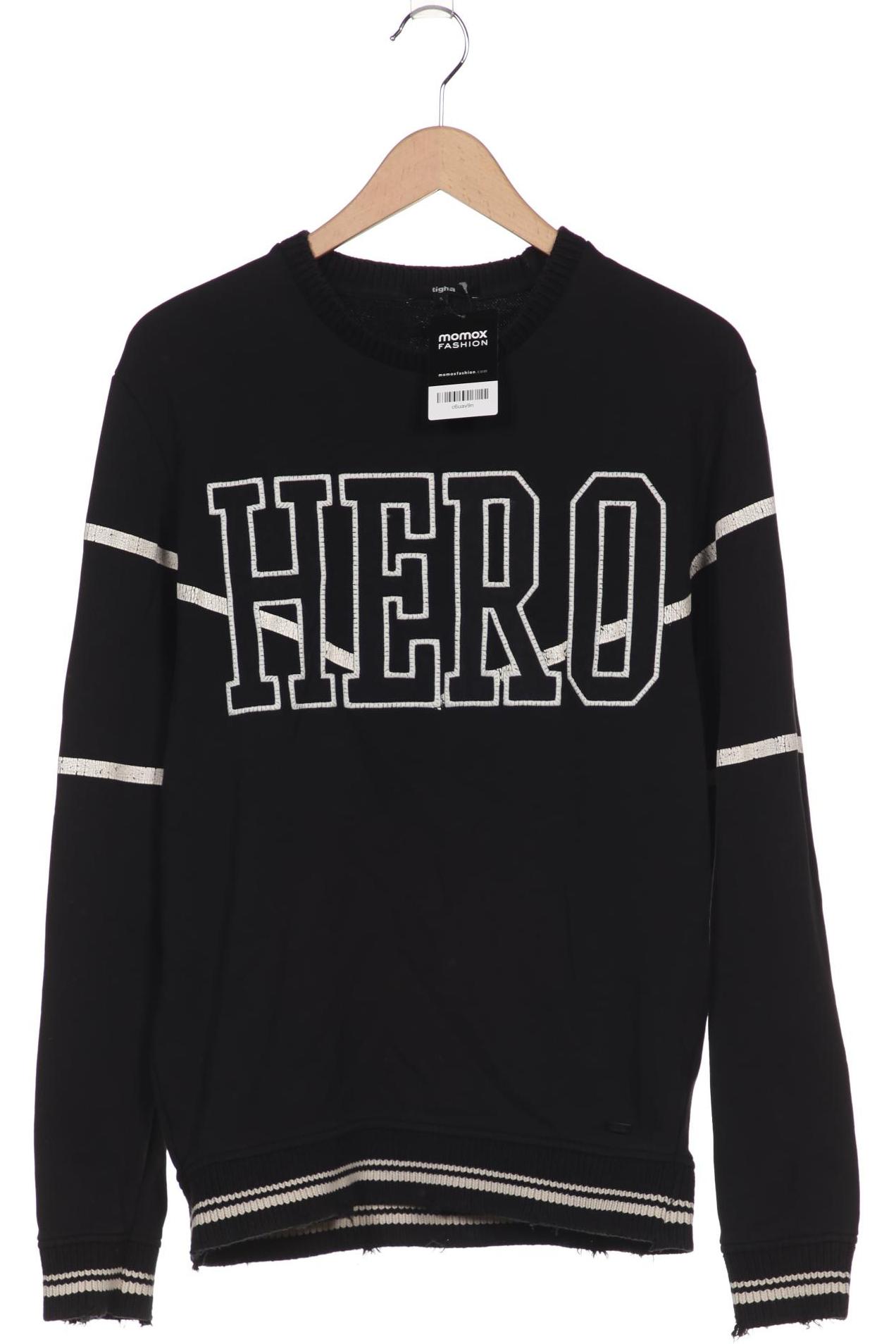 

tigha Herren Sweatshirt, schwarz, Gr. 46