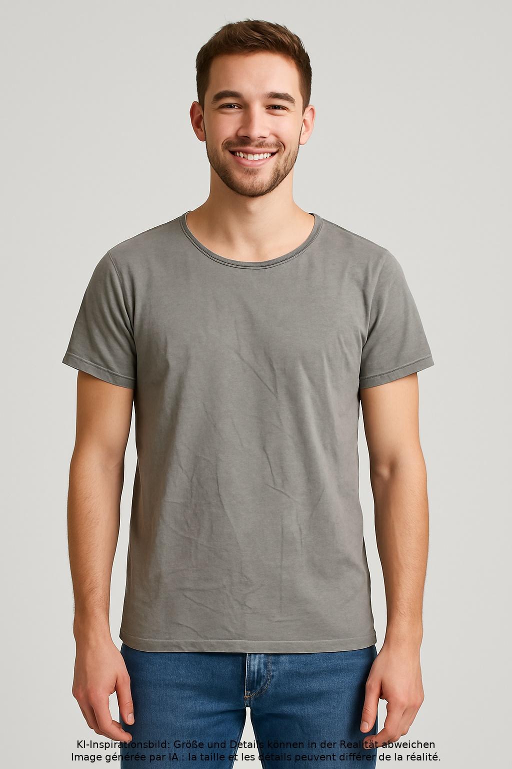 

tigha Herren T-Shirt, grau, Gr. 46