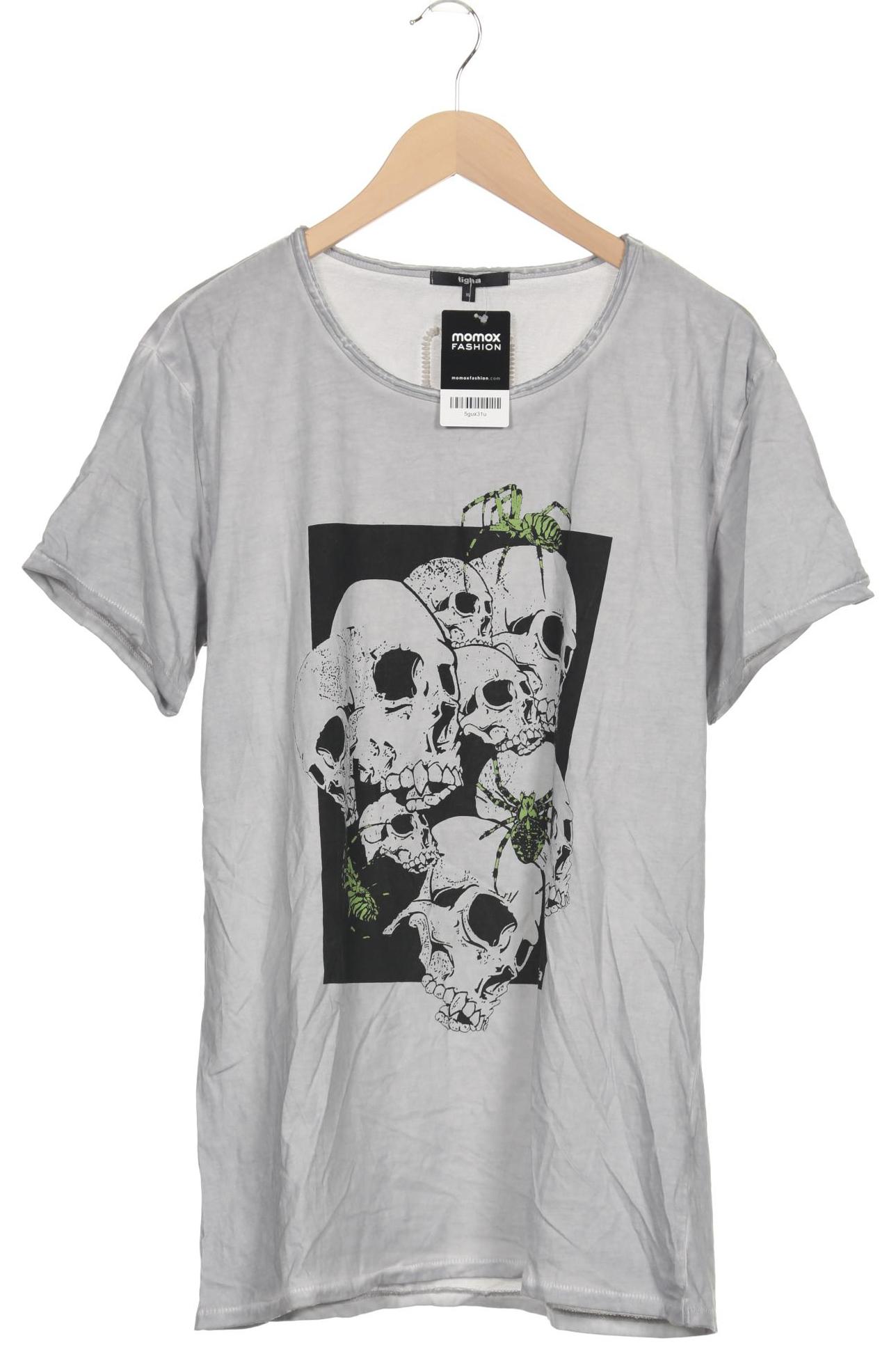 

tigha Herren T-Shirt, grau, Gr. 54