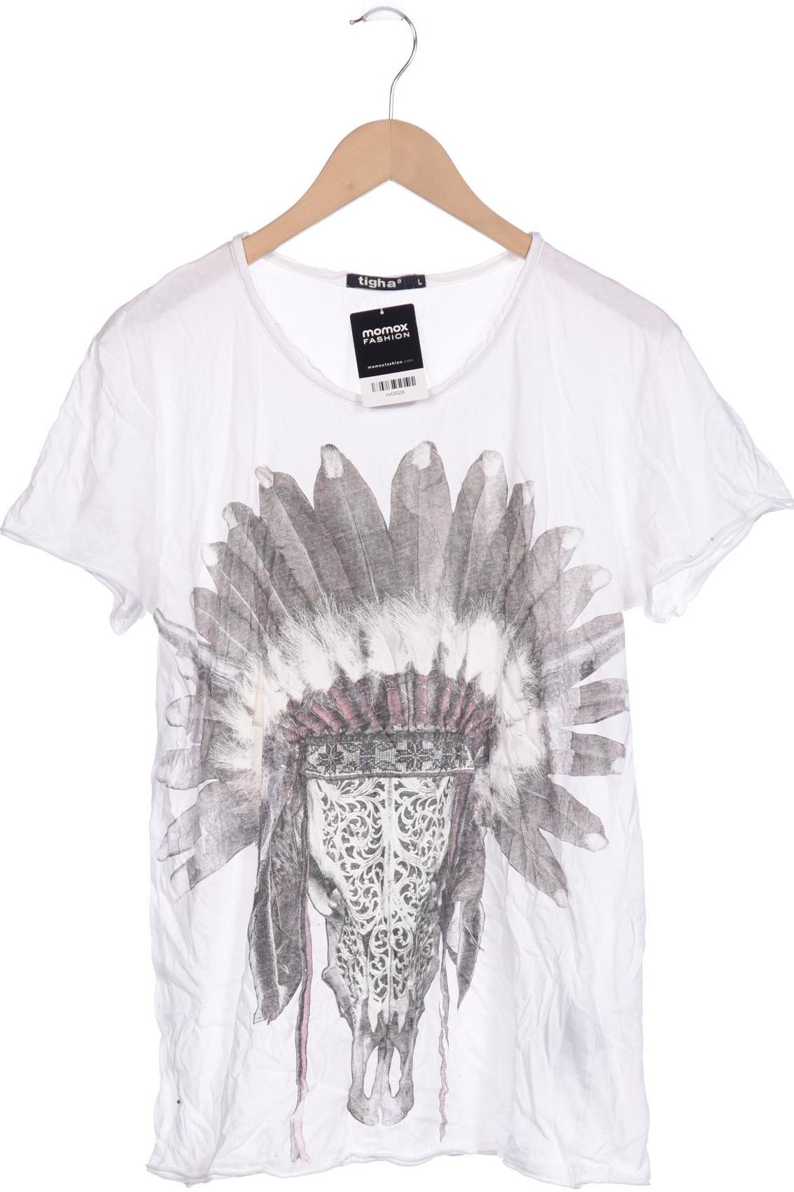 

tigha Herren T-Shirt, weiß, Gr. 52