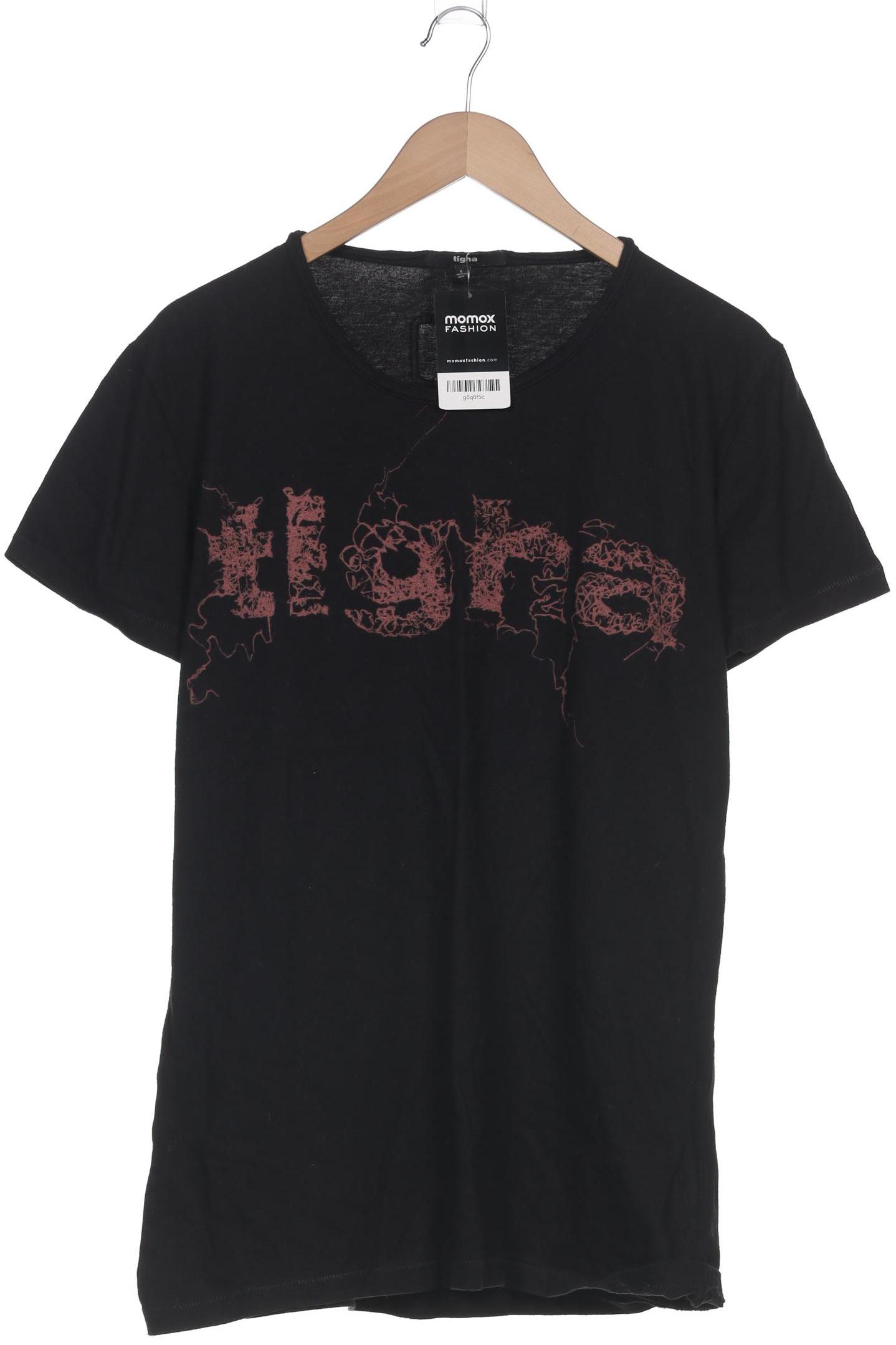 

tigha Herren T-Shirt, schwarz, Gr. 52