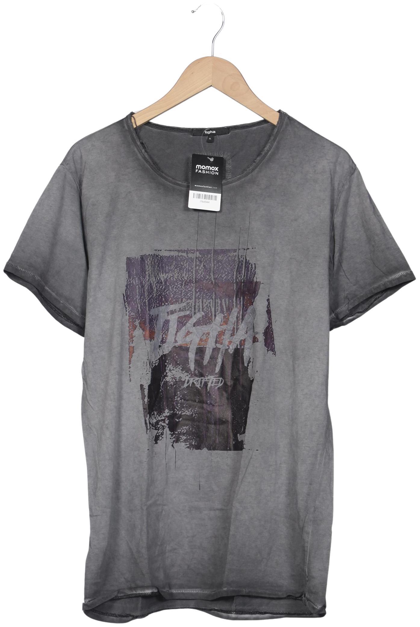 

tigha Herren T-Shirt, grau, Gr. 54