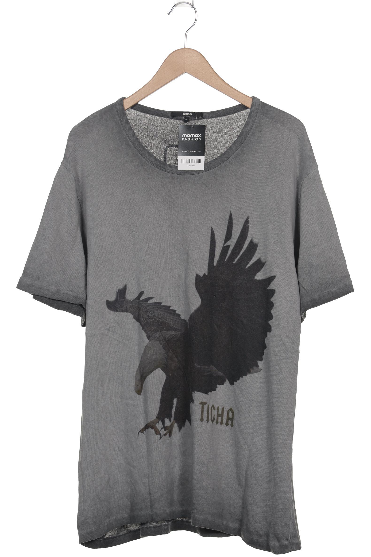 

tigha Herren T-Shirt, grau, Gr. 54