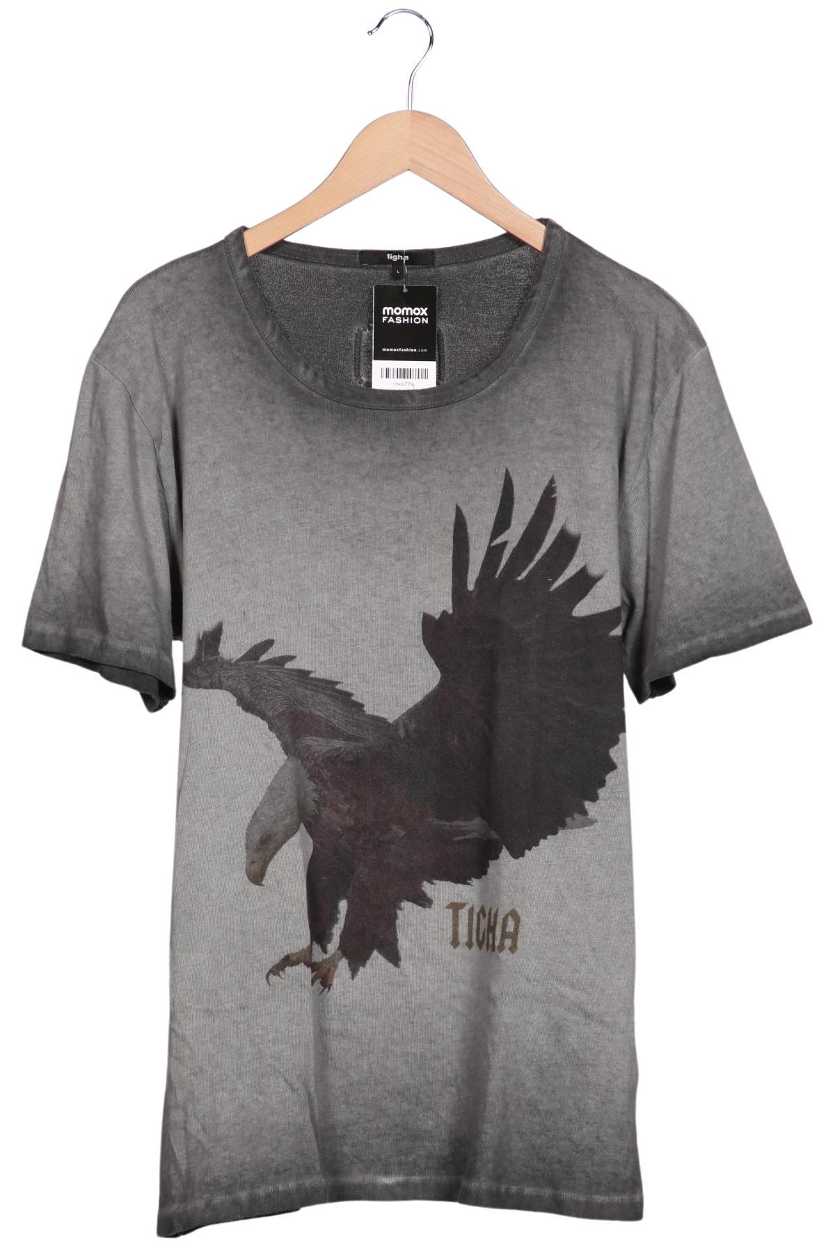 

tigha Herren T-Shirt, grau, Gr. 52