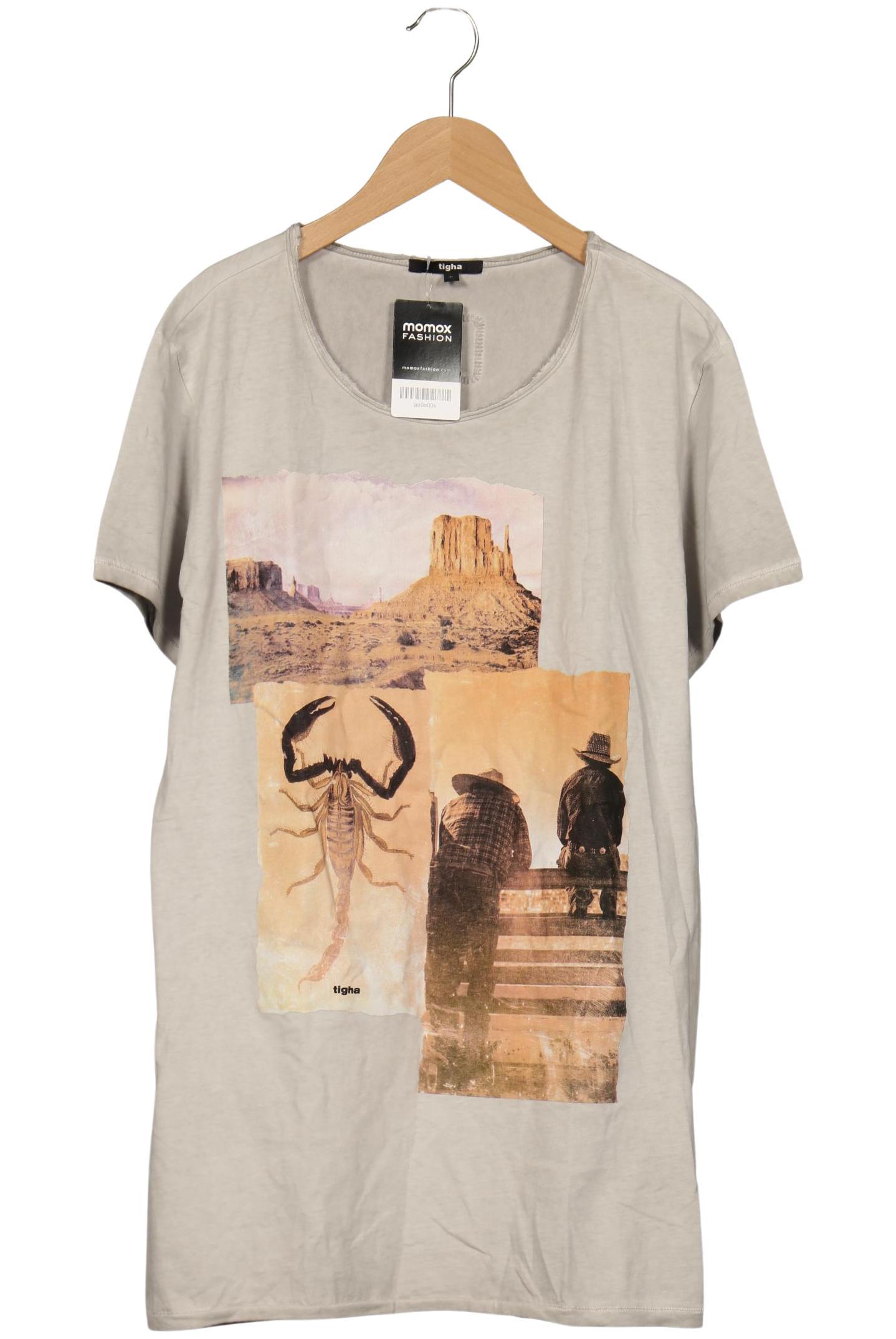 

tigha Herren T-Shirt, grau, Gr. 52