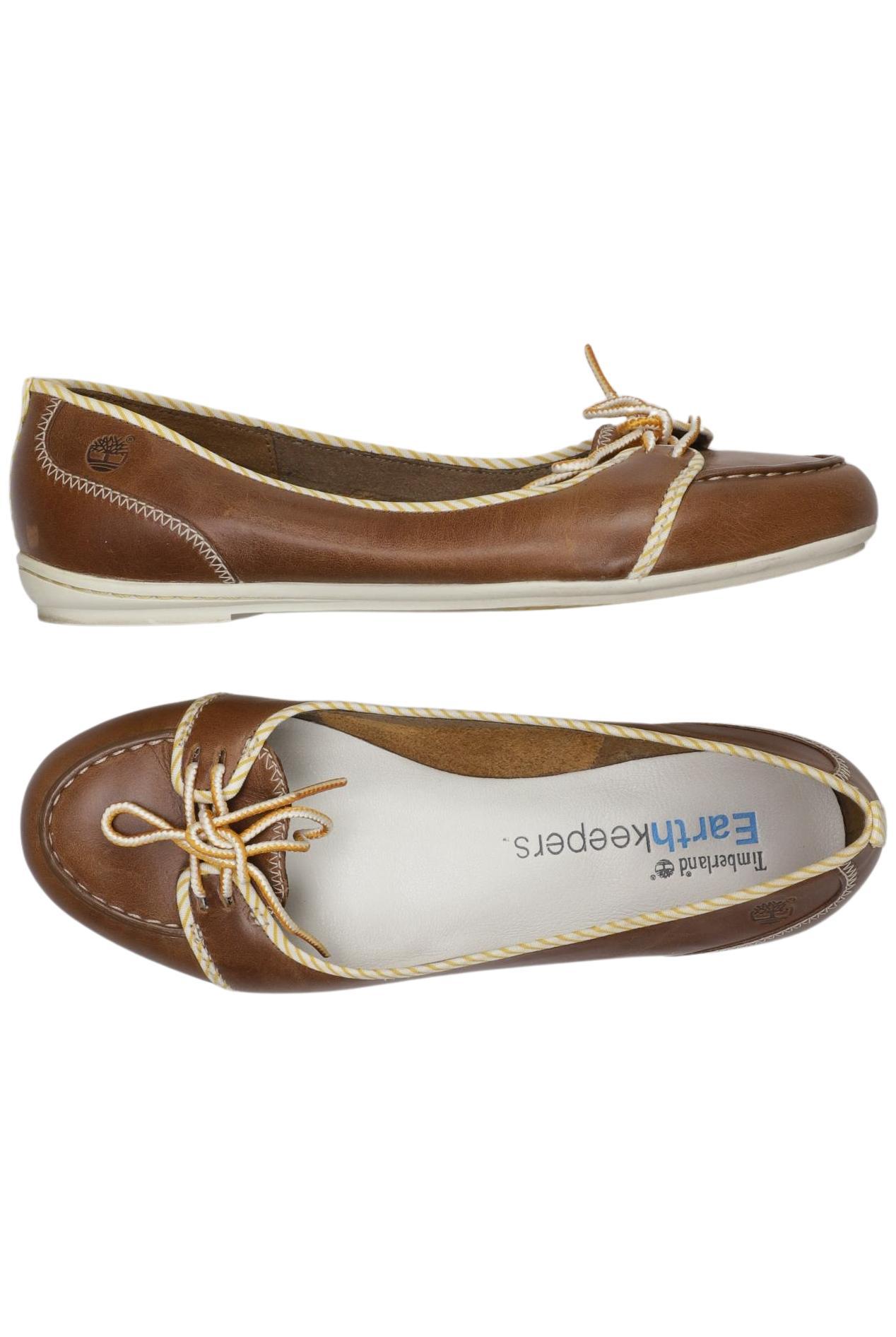 

Timberland Damen Ballerinas, braun, Gr. 6.5