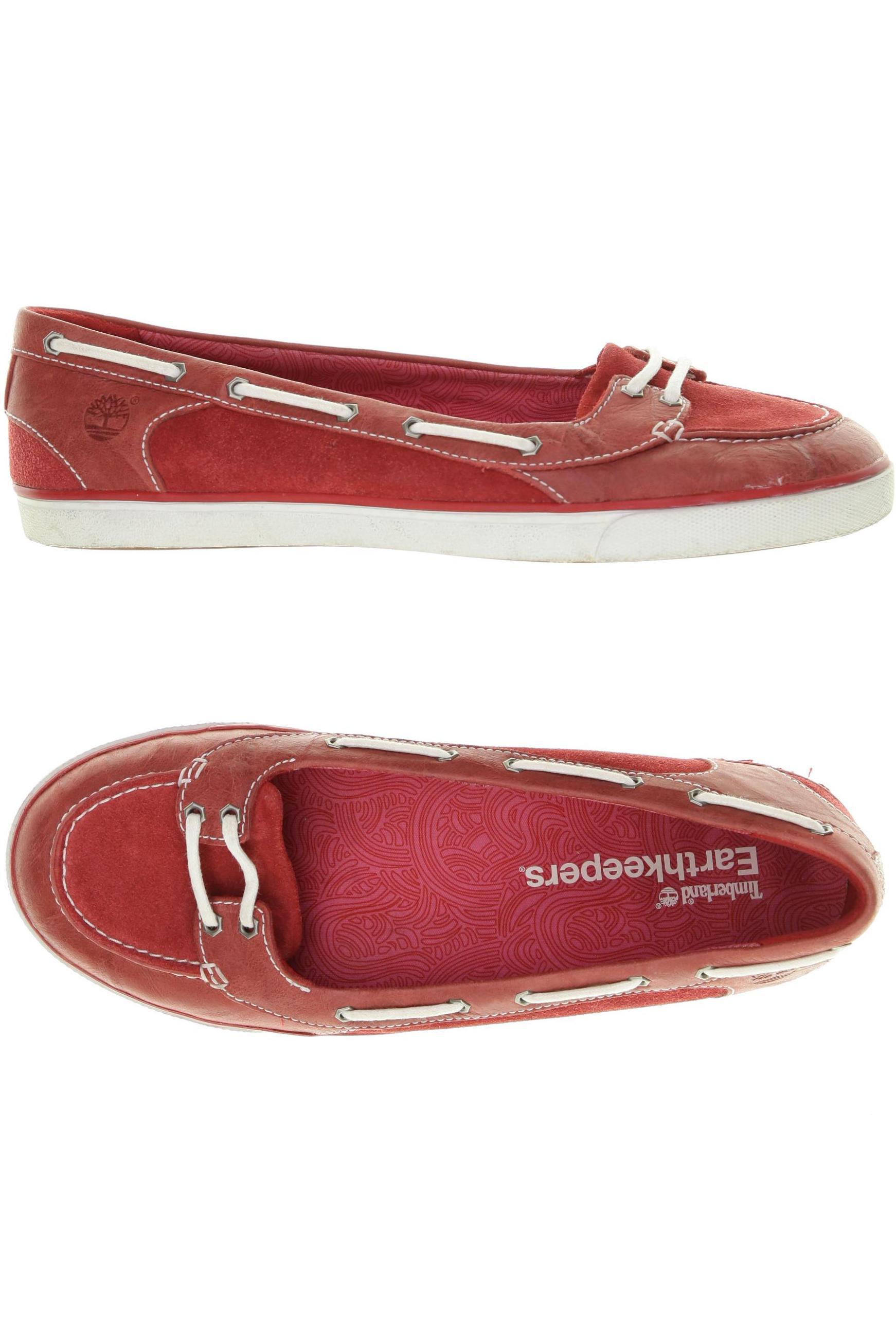 

Timberland Damen Halbschuh, rot, Gr. 9