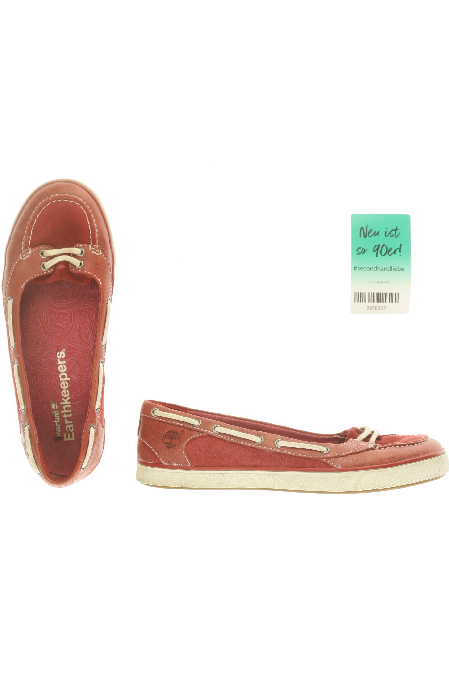 

Timberland Damen Halbschuh, rot, Gr. 6