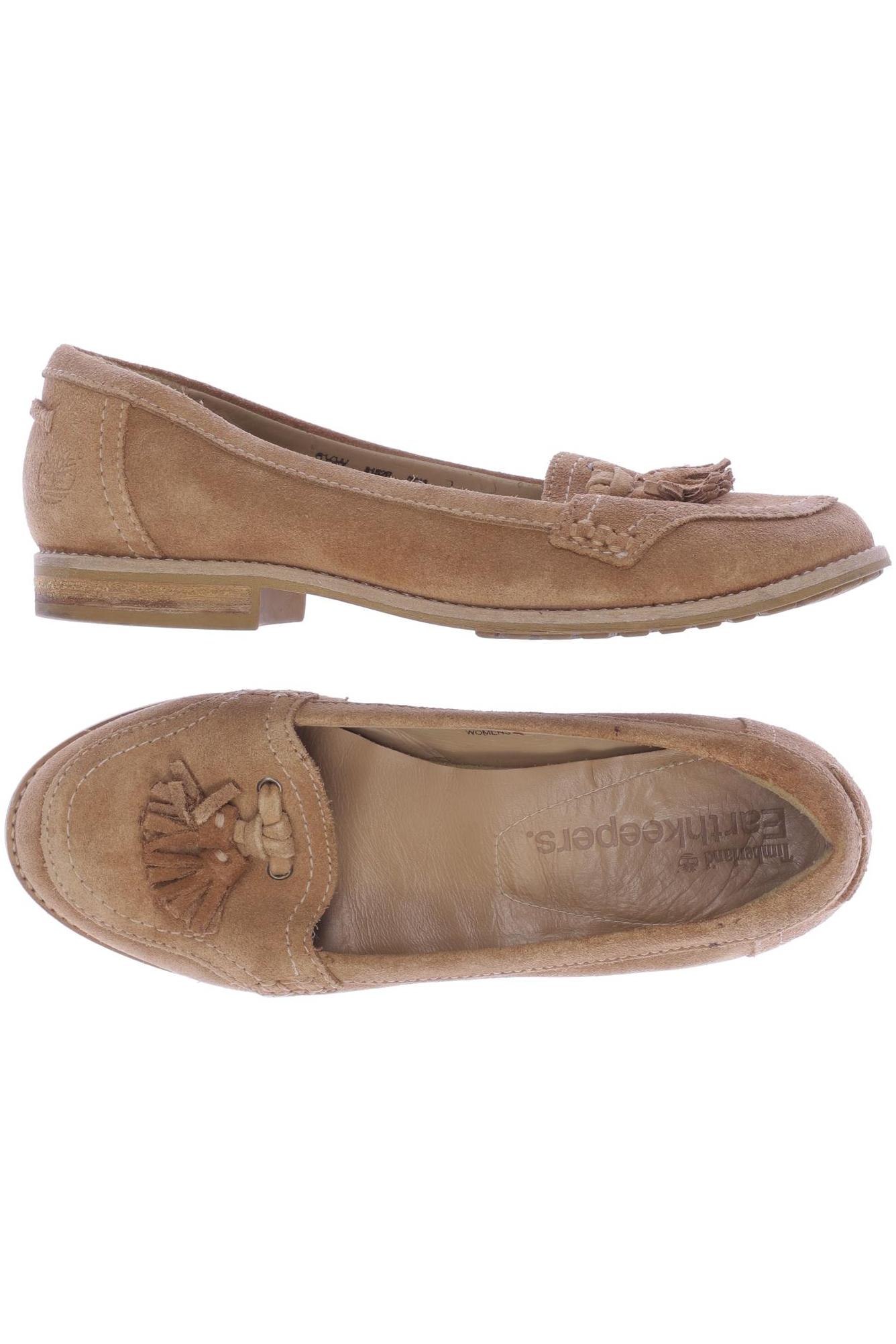 

Timberland Damen Halbschuh, beige, Gr. 6.5