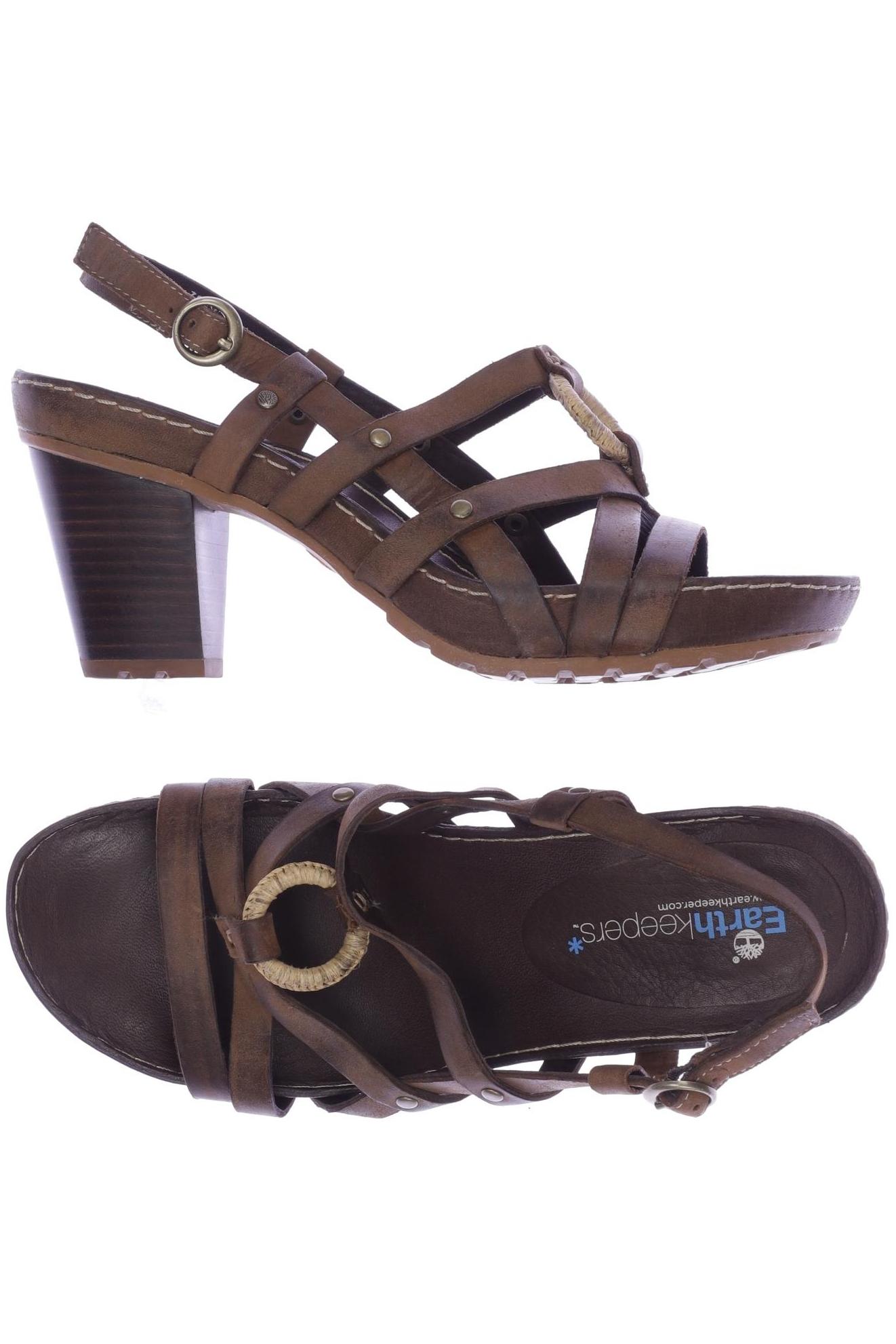 

Timberland Damen Sandale, braun, Gr. 7