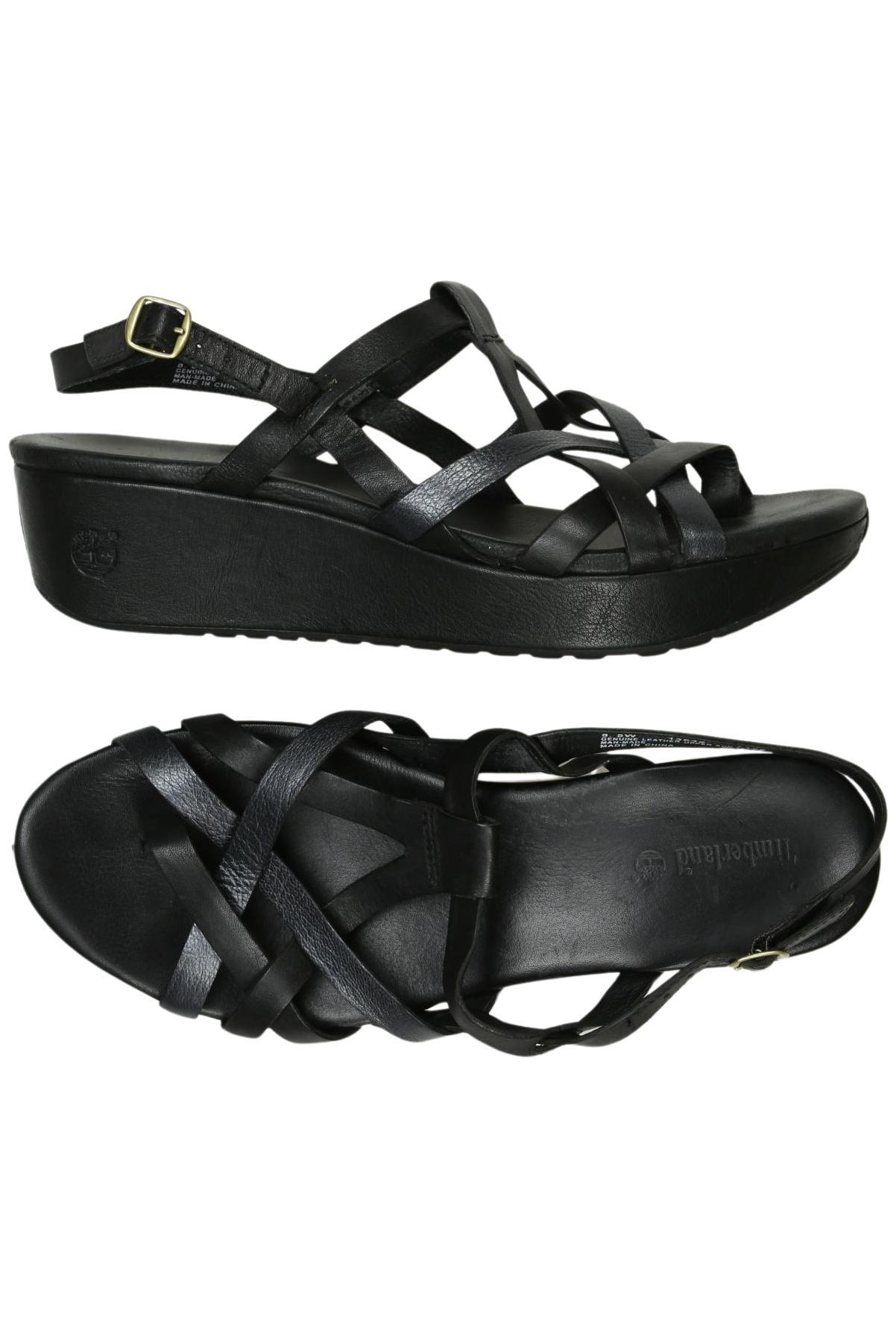 

Timberland Damen Sandale, schwarz, Gr. 8.5