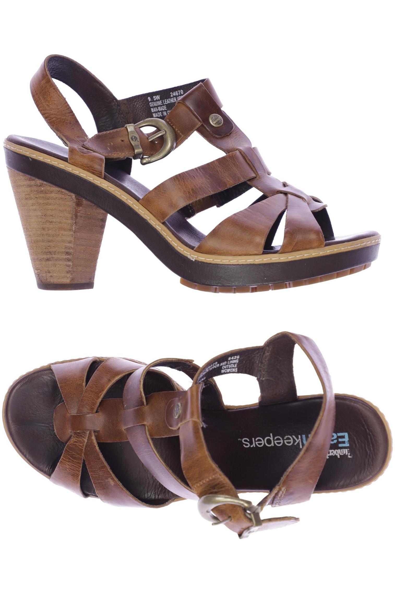 

Timberland Damen Sandale, braun, Gr. 9.5