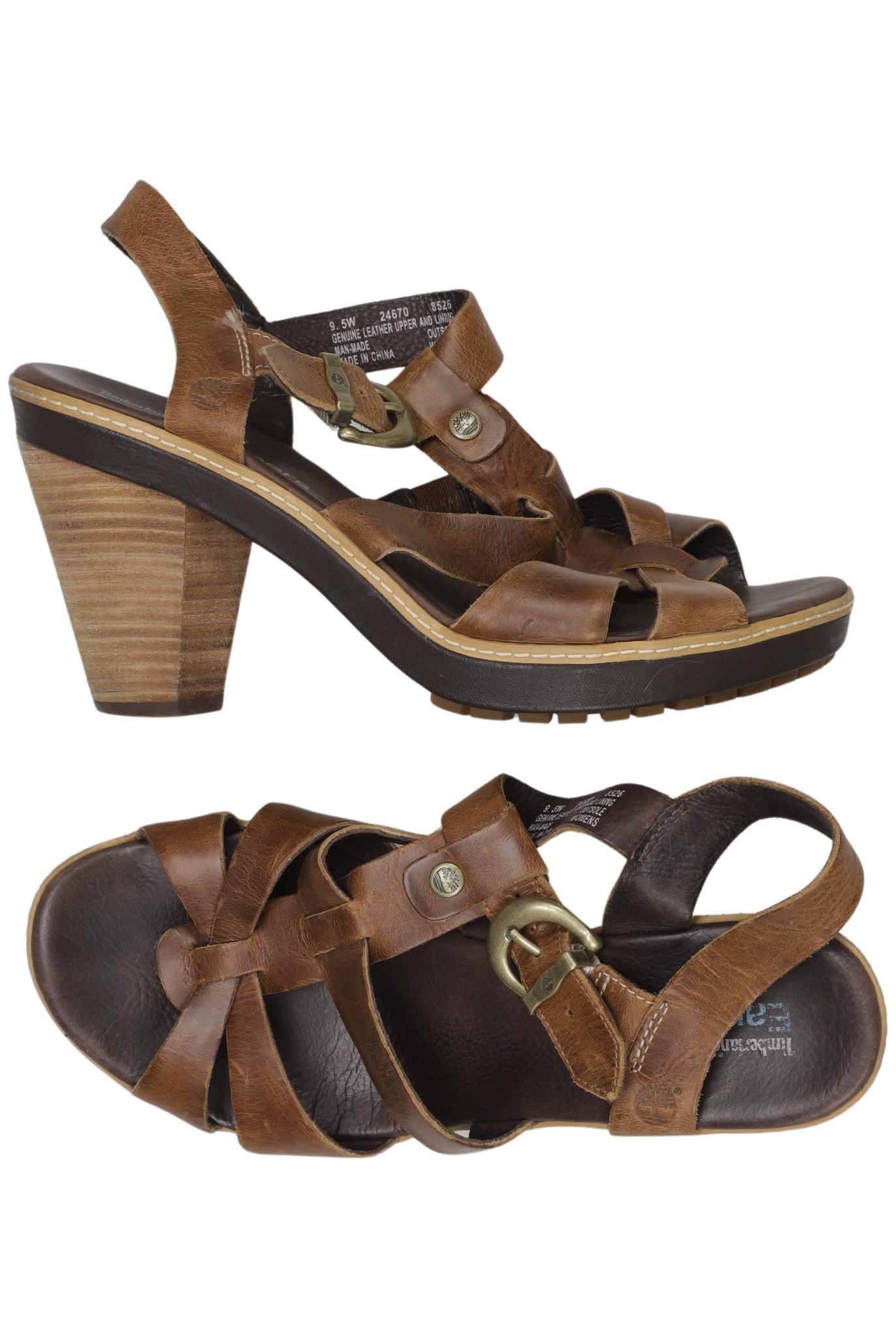 

Timberland Damen Sandale, braun, Gr. 9.5