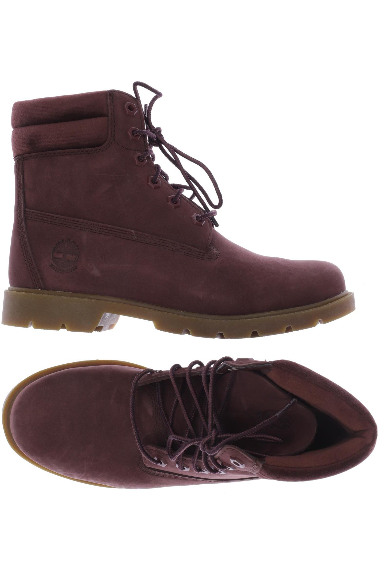 

Timberland Damen Stiefelette, bordeaux, Gr. 38.5