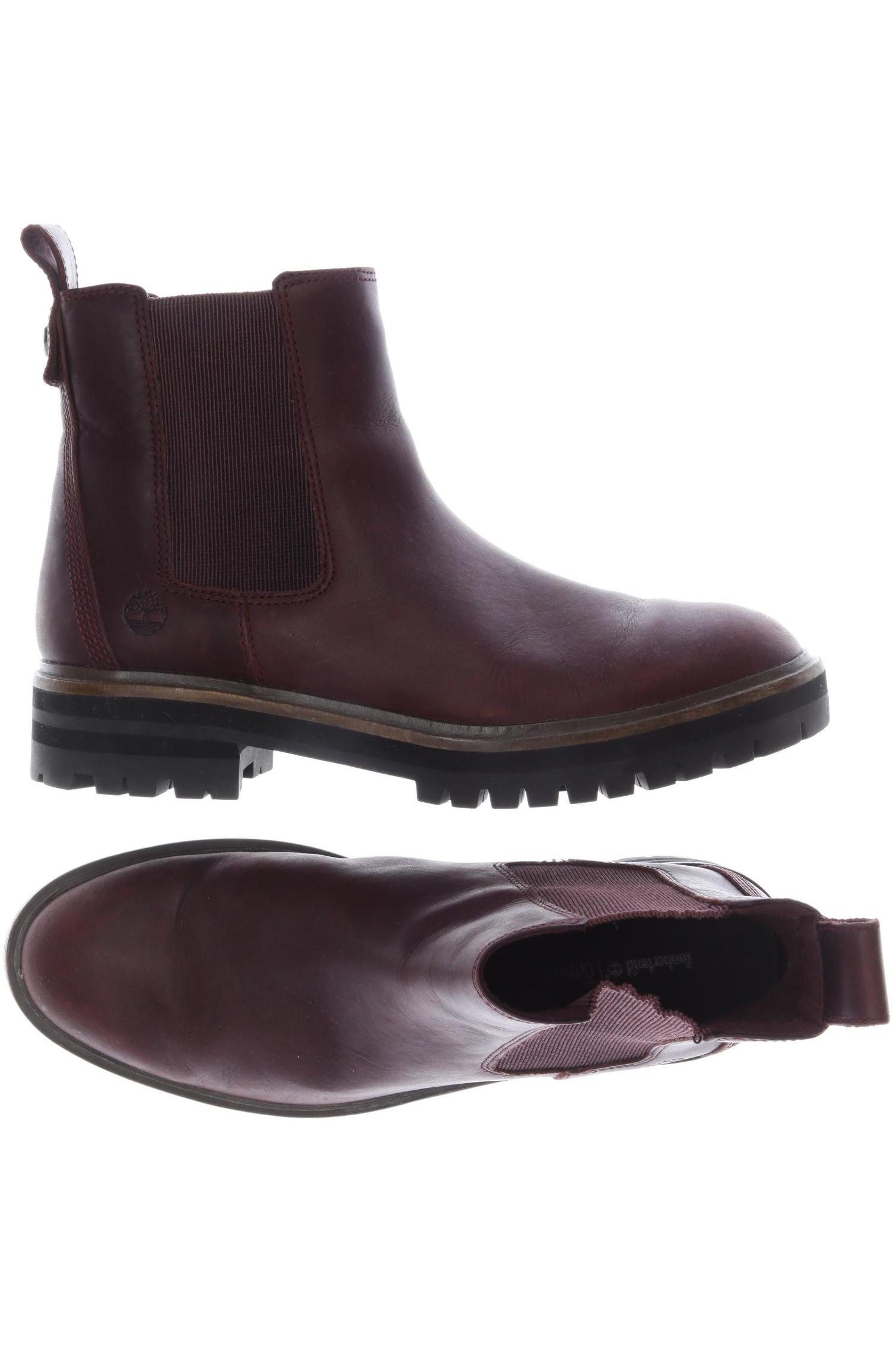

Timberland Damen Stiefelette, bordeaux, Gr. 38.5