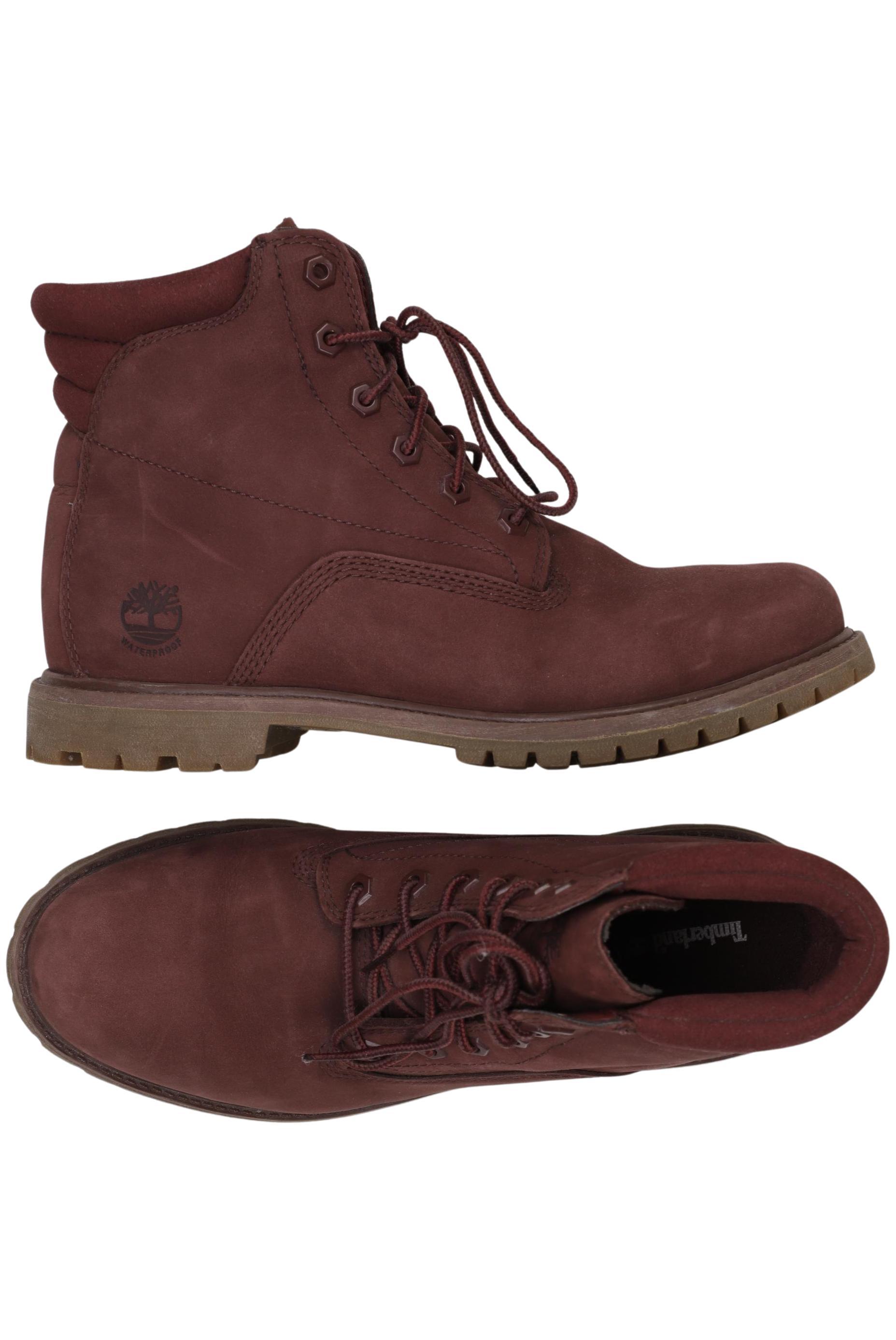 

Timberland Damen Stiefelette, bordeaux, Gr. 41.5