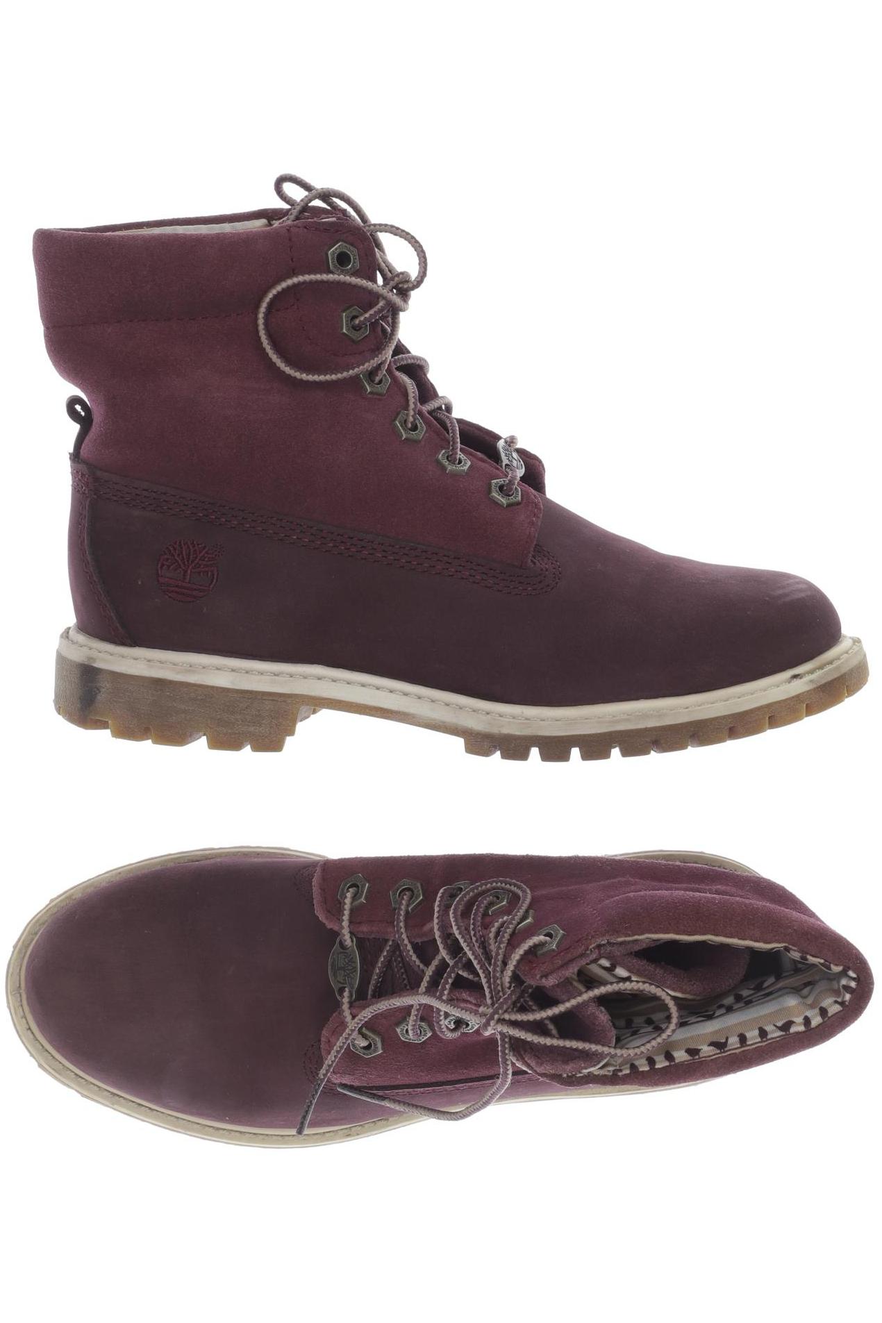 

Timberland Damen Stiefelette, bordeaux, Gr. 37.5