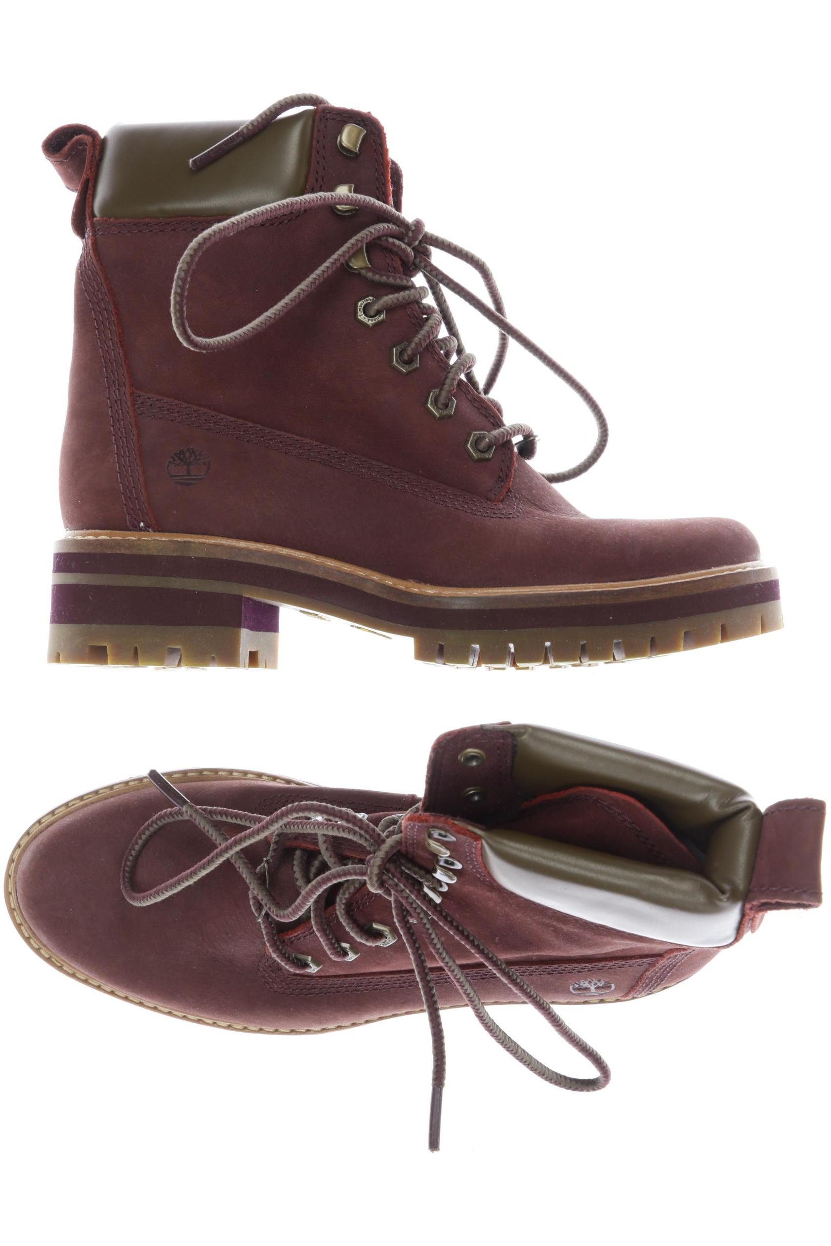 

Timberland Damen Stiefelette, bordeaux, Gr. 37.5